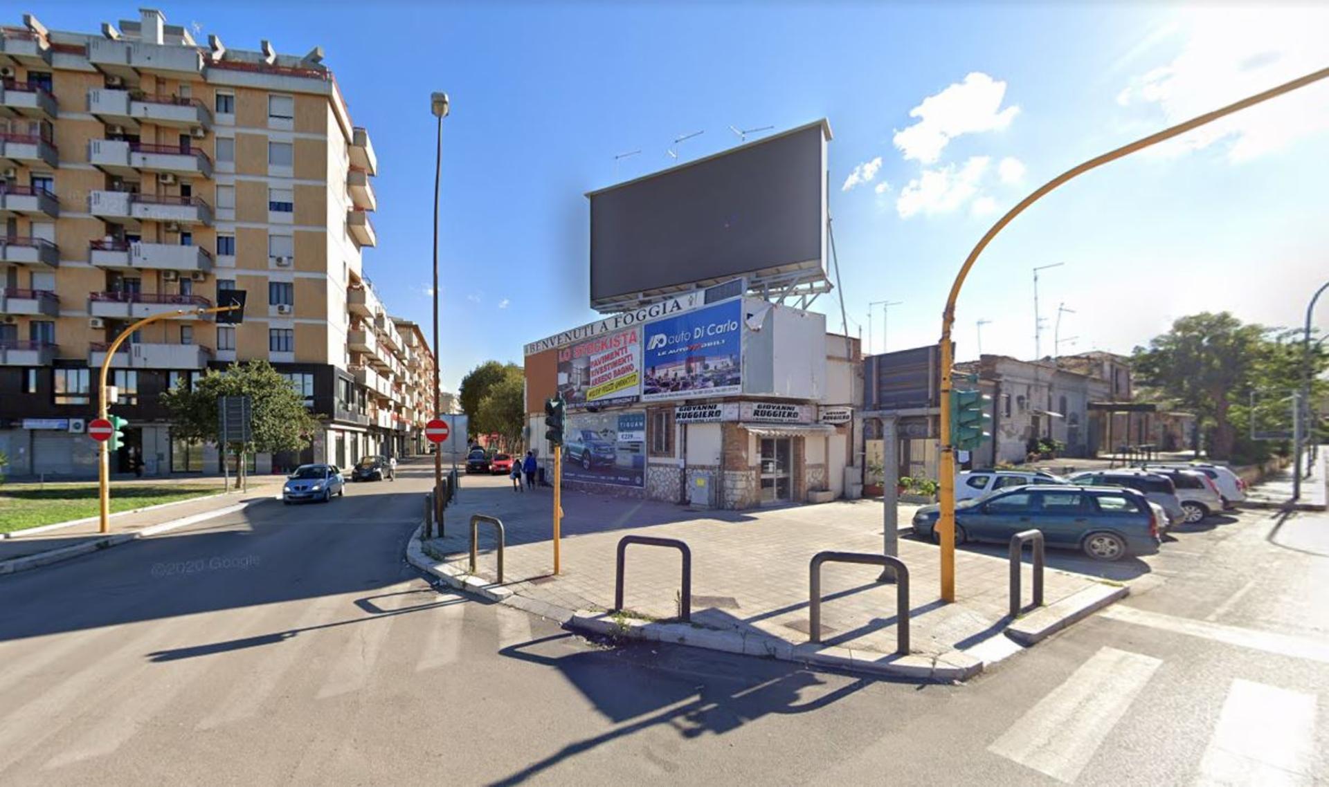 Impianto MAXI LED a Foggia, in zona San Giovanni Battista