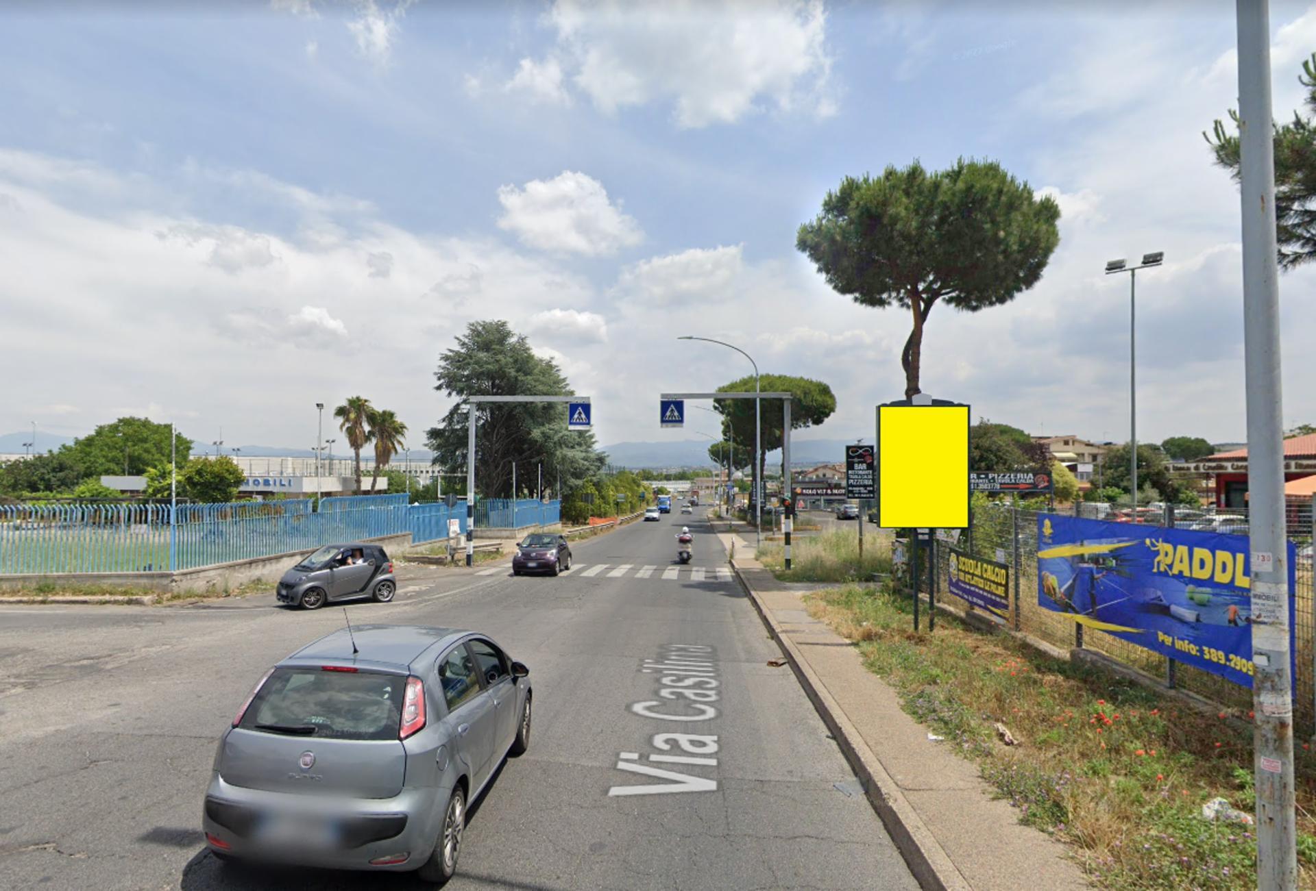 Impianto CARTELLONISTICA a Roma, in zona Fresco Market
