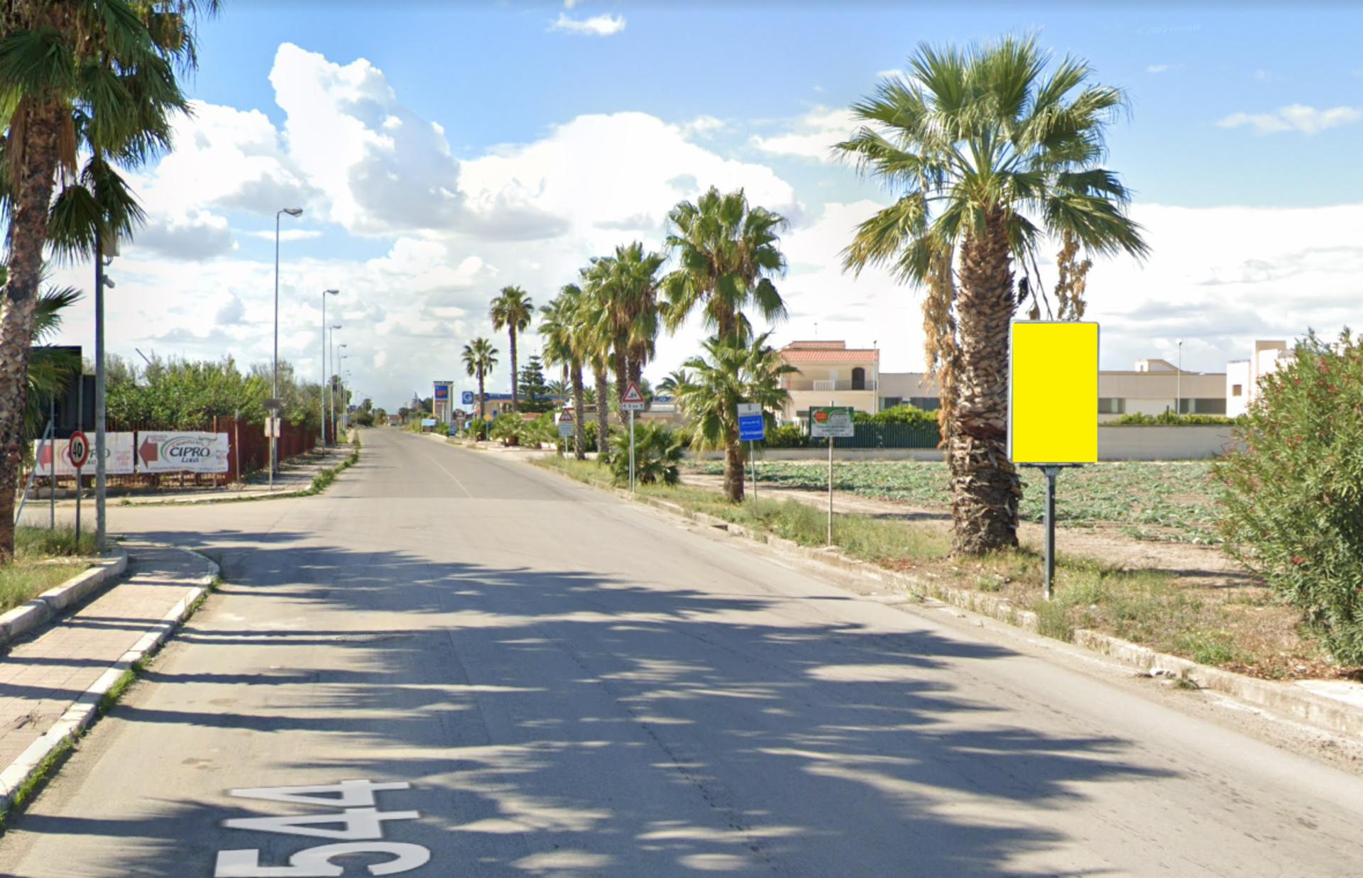 Impianto CARTELLONISTICA a Trinitapoli, in zona Penny Market
