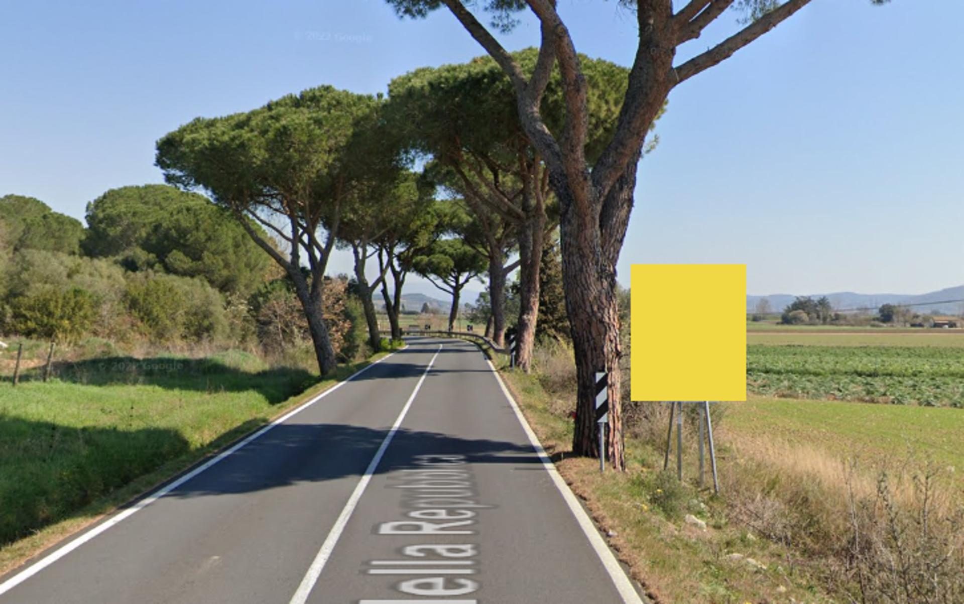 Impianto CARTELLONISTICA a Campiglia Marittima, in zona Farmacia Cafaggio