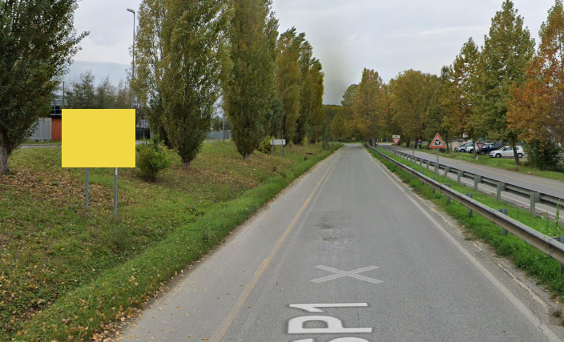 Impianto CARTELLONISTICA a Poggibonsi, in zona Birrificio 26 Nero