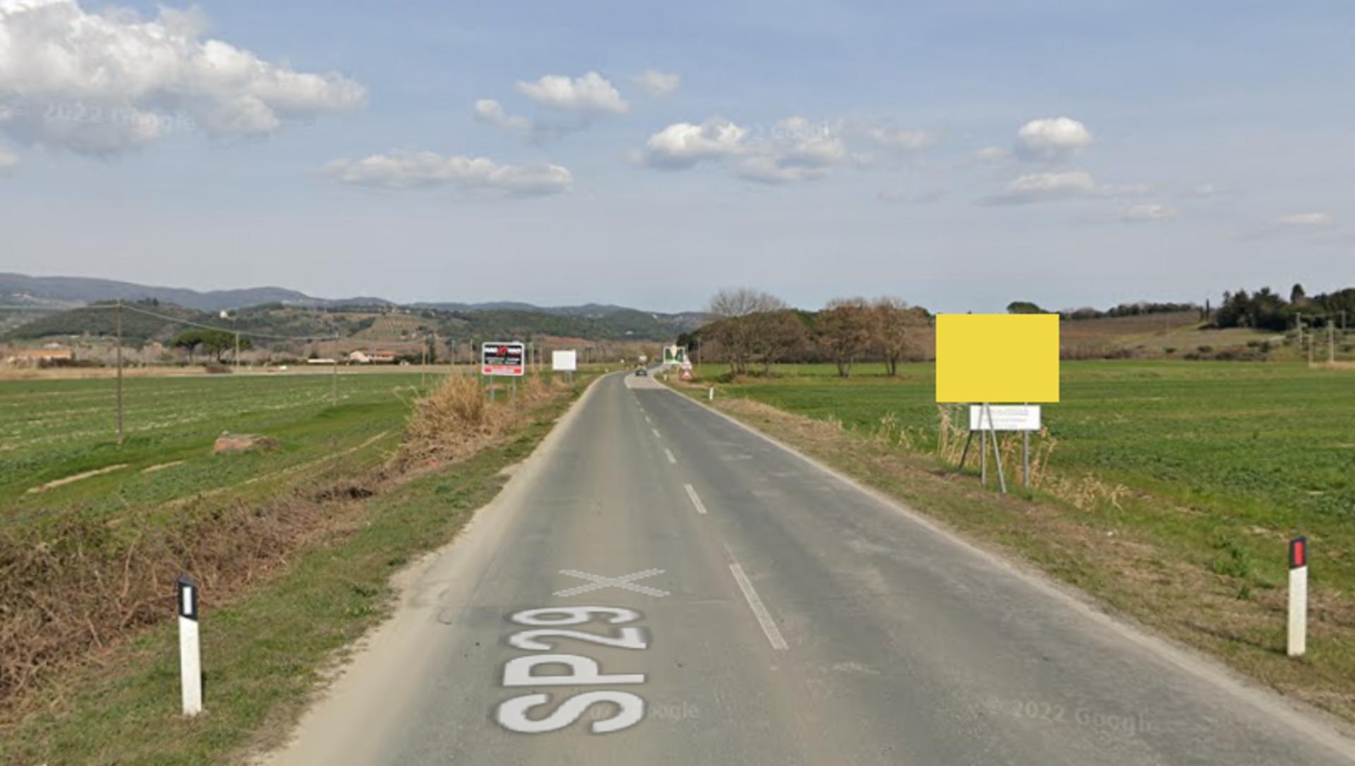 Impianto CARTELLONISTICA a Montescudaio