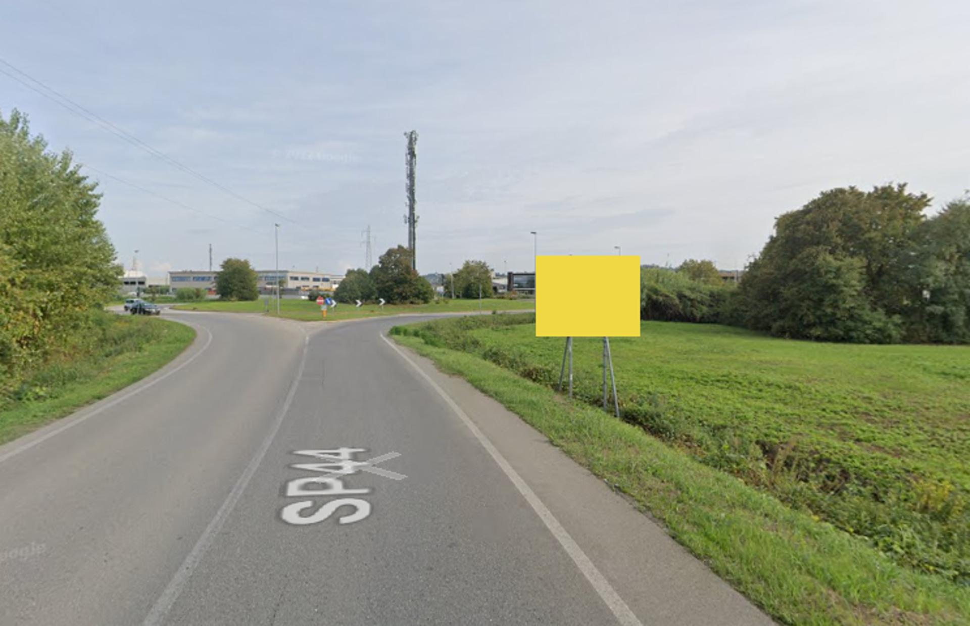 Impianto CARTELLONISTICA a San Miniato, in zona Biblioteca comunale - Sezione di Ponte a Egola