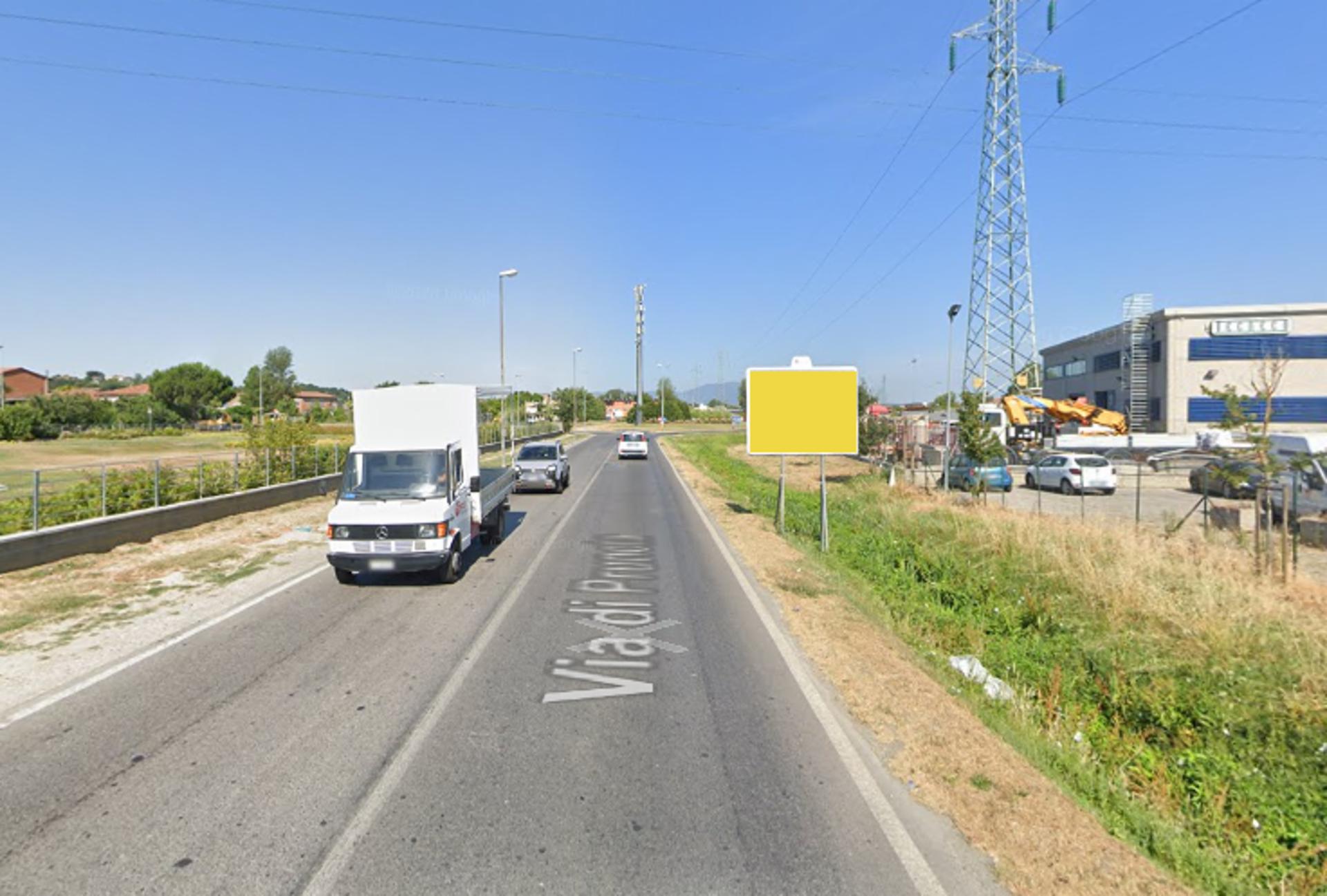 Impianto CARTELLONISTICA a San Miniato, in zona Poste Italiane