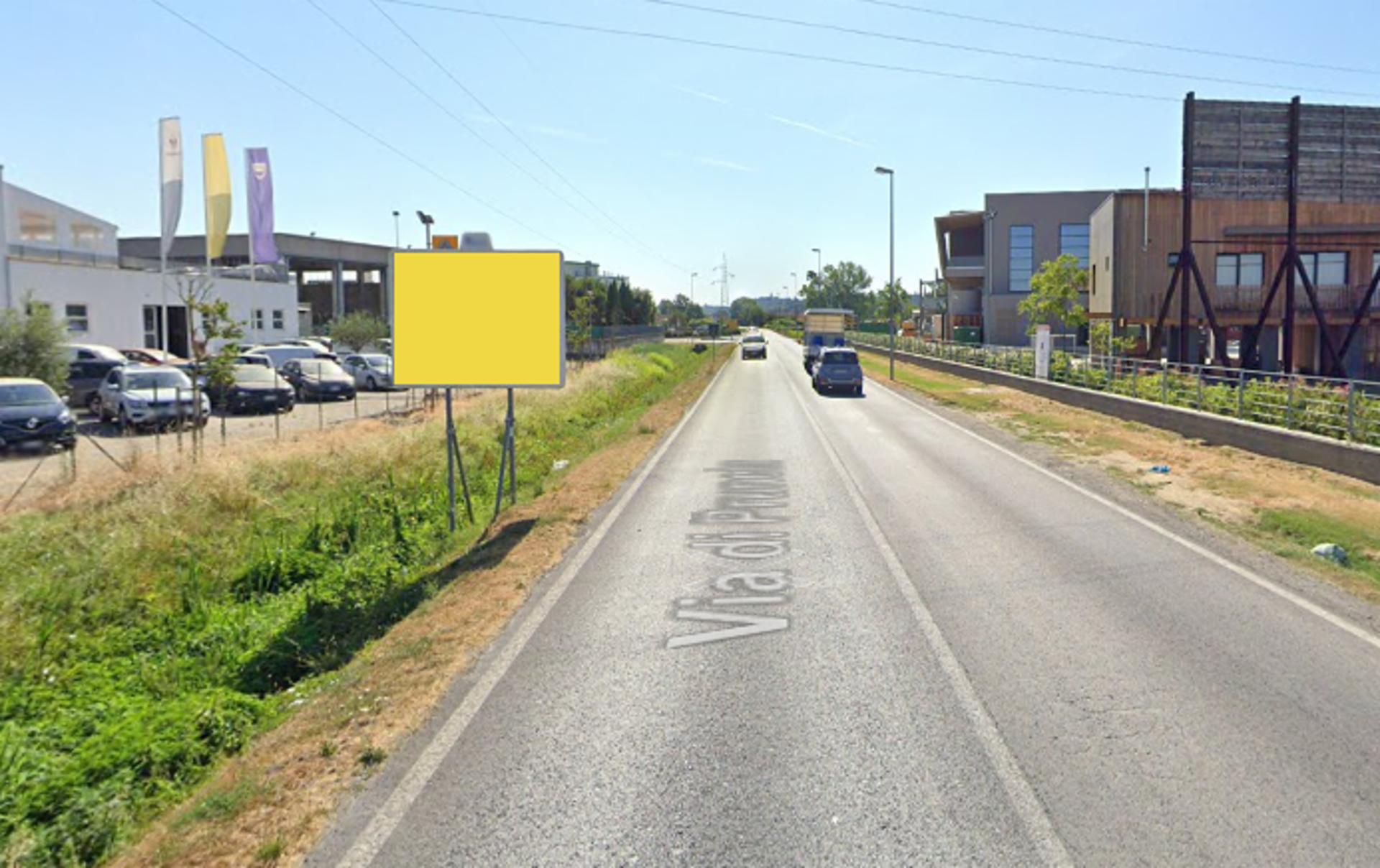 Impianto CARTELLONISTICA a San Miniato, in zona Poste Italiane