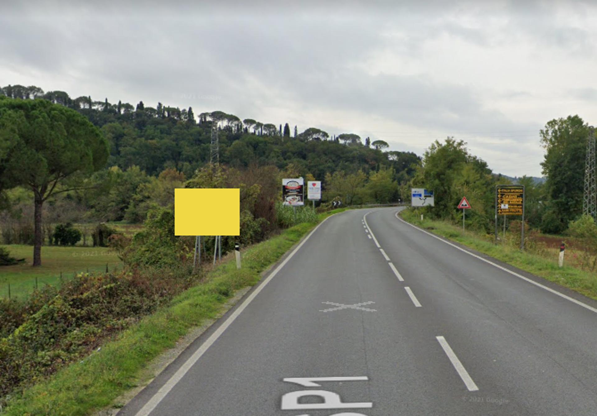 Impianto CARTELLONISTICA a Poggibonsi, in zona Trony