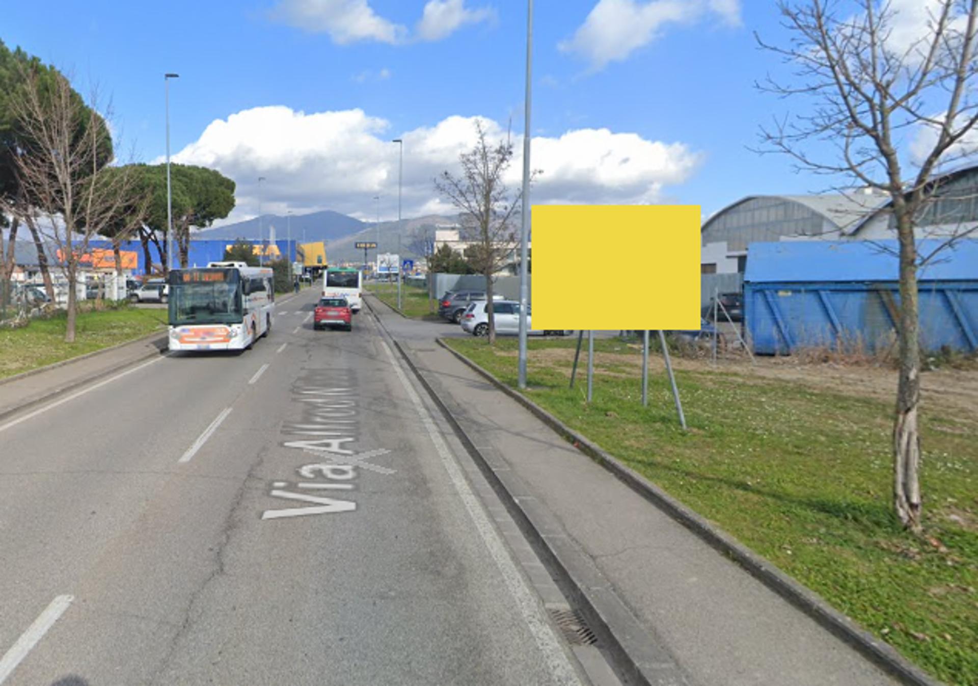 Impianto CARTELLONISTICA a Sesto Fiorentino, in zona Unieuro