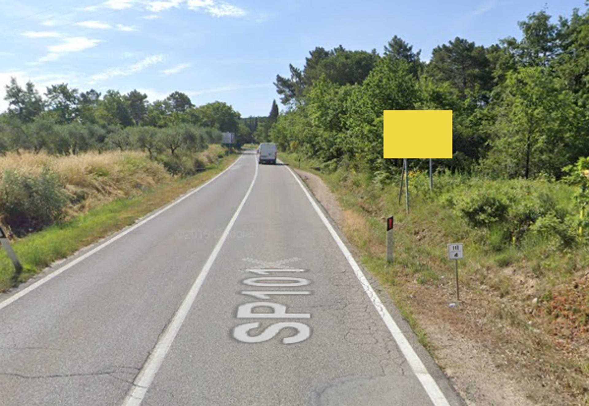 Impianto CARTELLONISTICA a Sambuca Pistoiese, in zona Ristorante Marocco