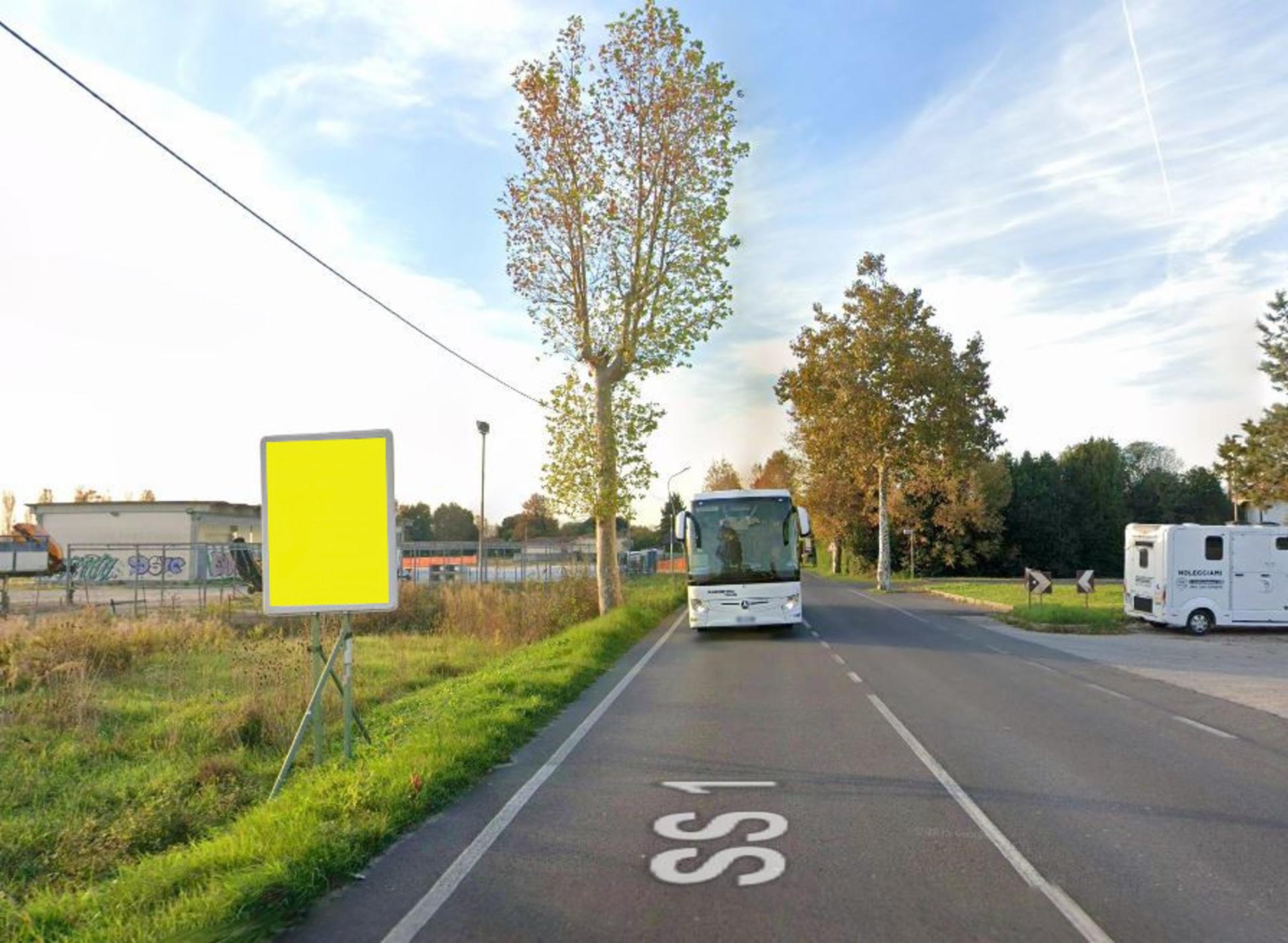 Impianto CARTELLONISTICA a San Giuliano Terme, in zona Pasticceria Leoni