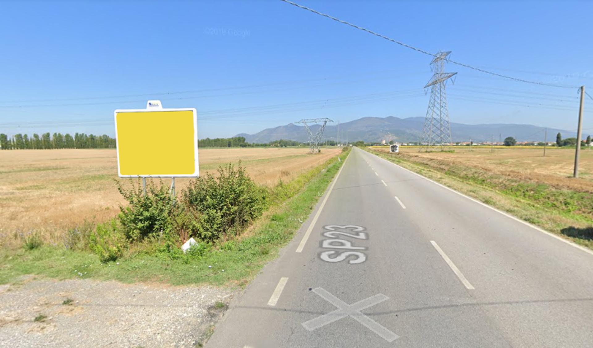 Impianto CARTELLONISTICA a Pontedera, in zona Gens