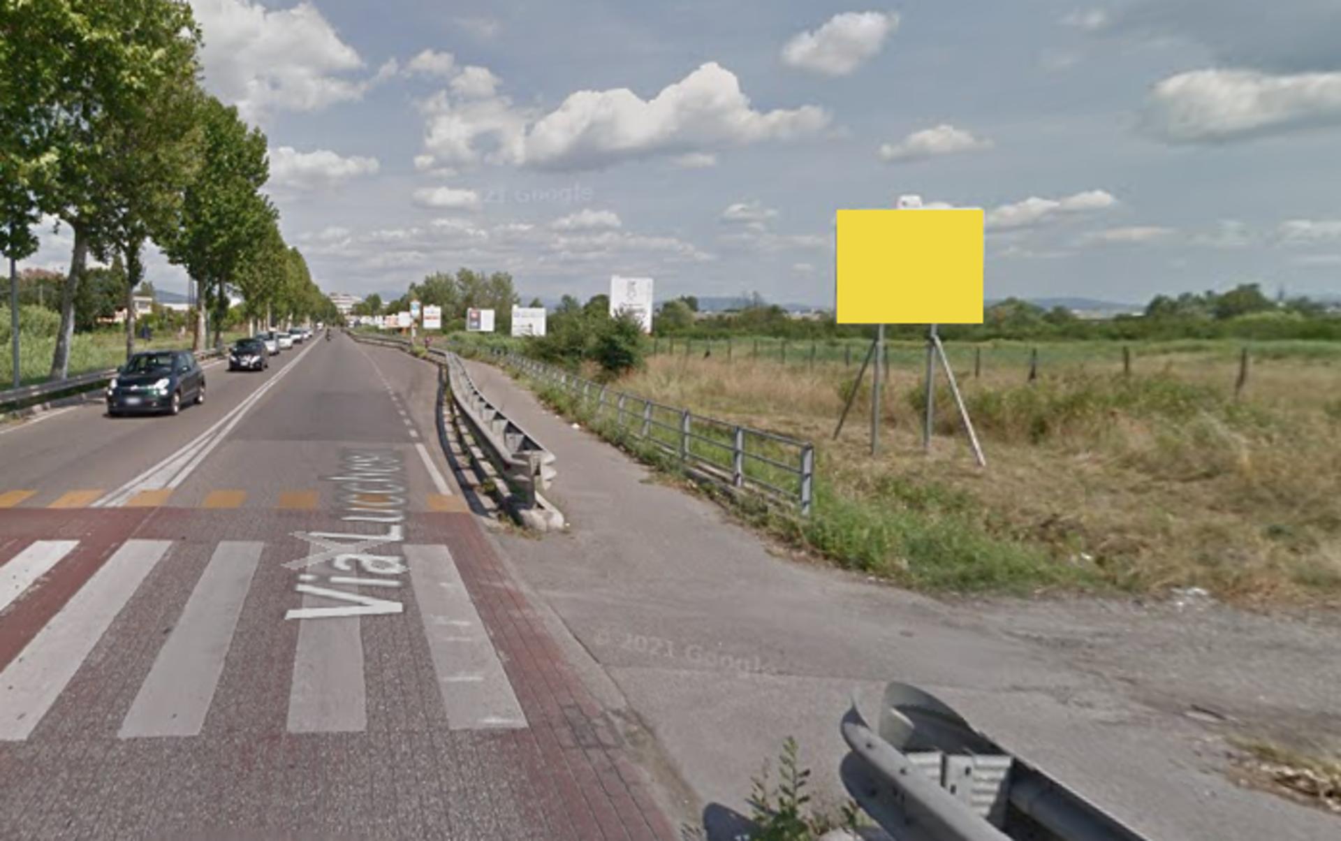 Impianto CARTELLONISTICA a Sesto Fiorentino, in zona Lucchese Sn