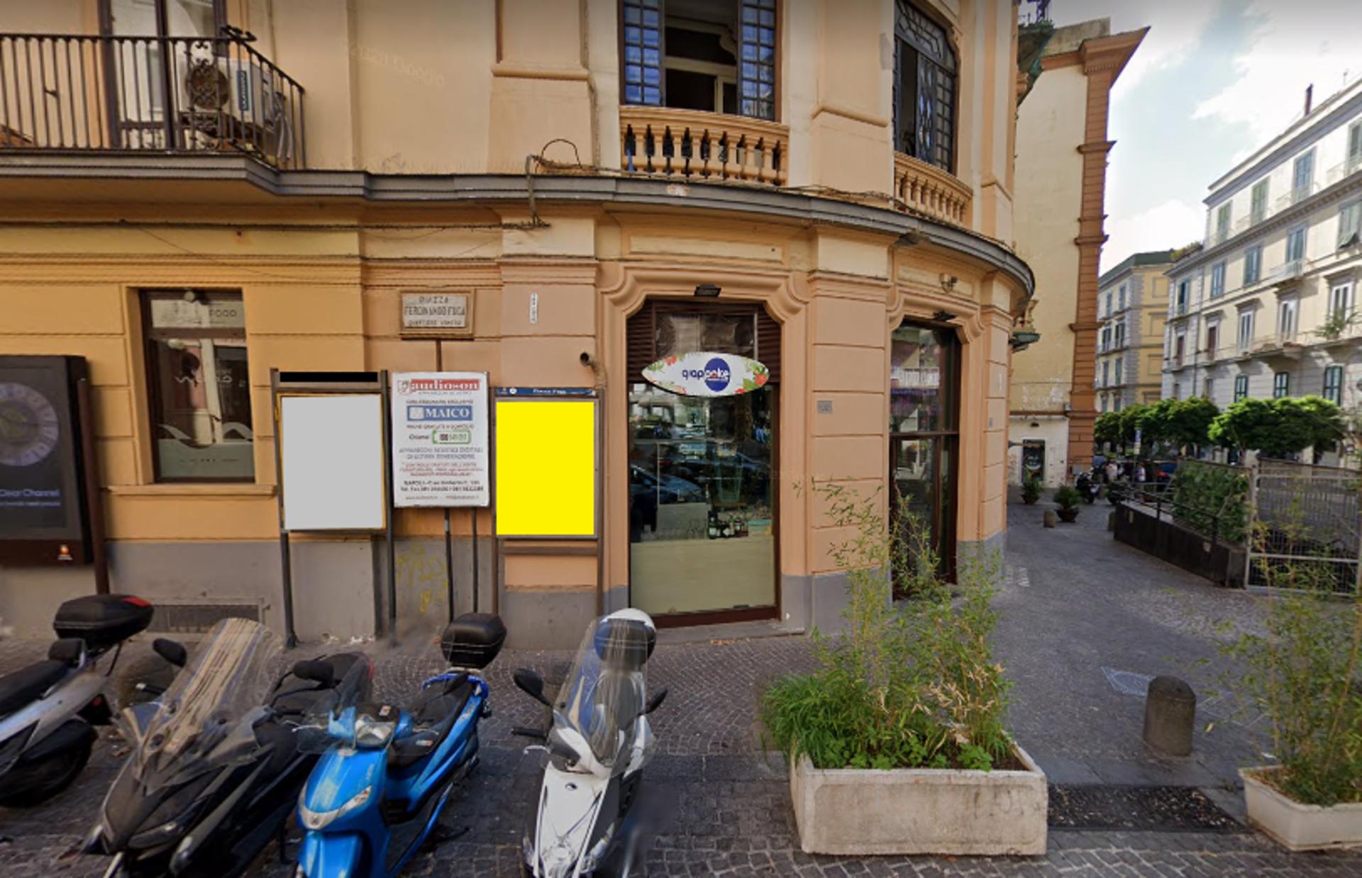 Impianto STENDARDO a Napoli, in zona Chiesa del Sacro Cuore di Gesù