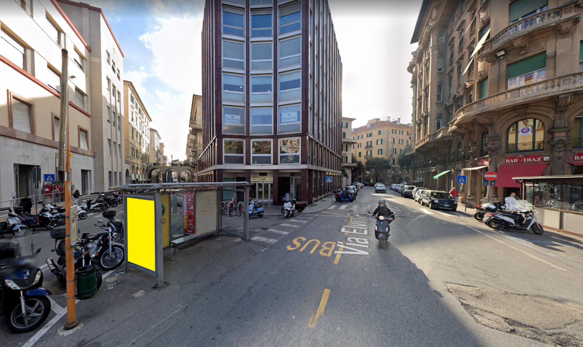 Impianto PENSILINA a Savona, in zona Bar Diaz