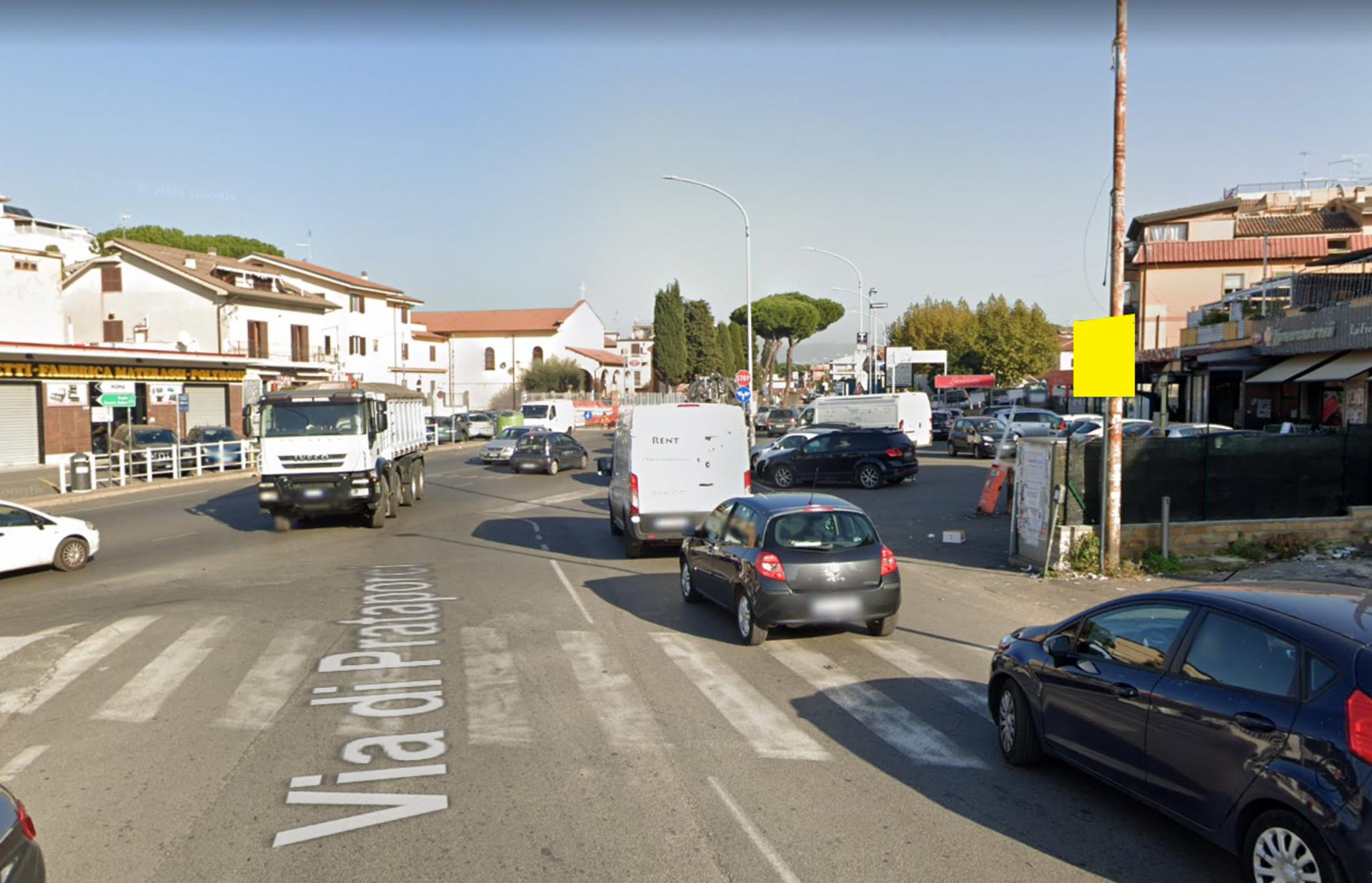 Impianto PALINA a Roma, in zona Ipercarni