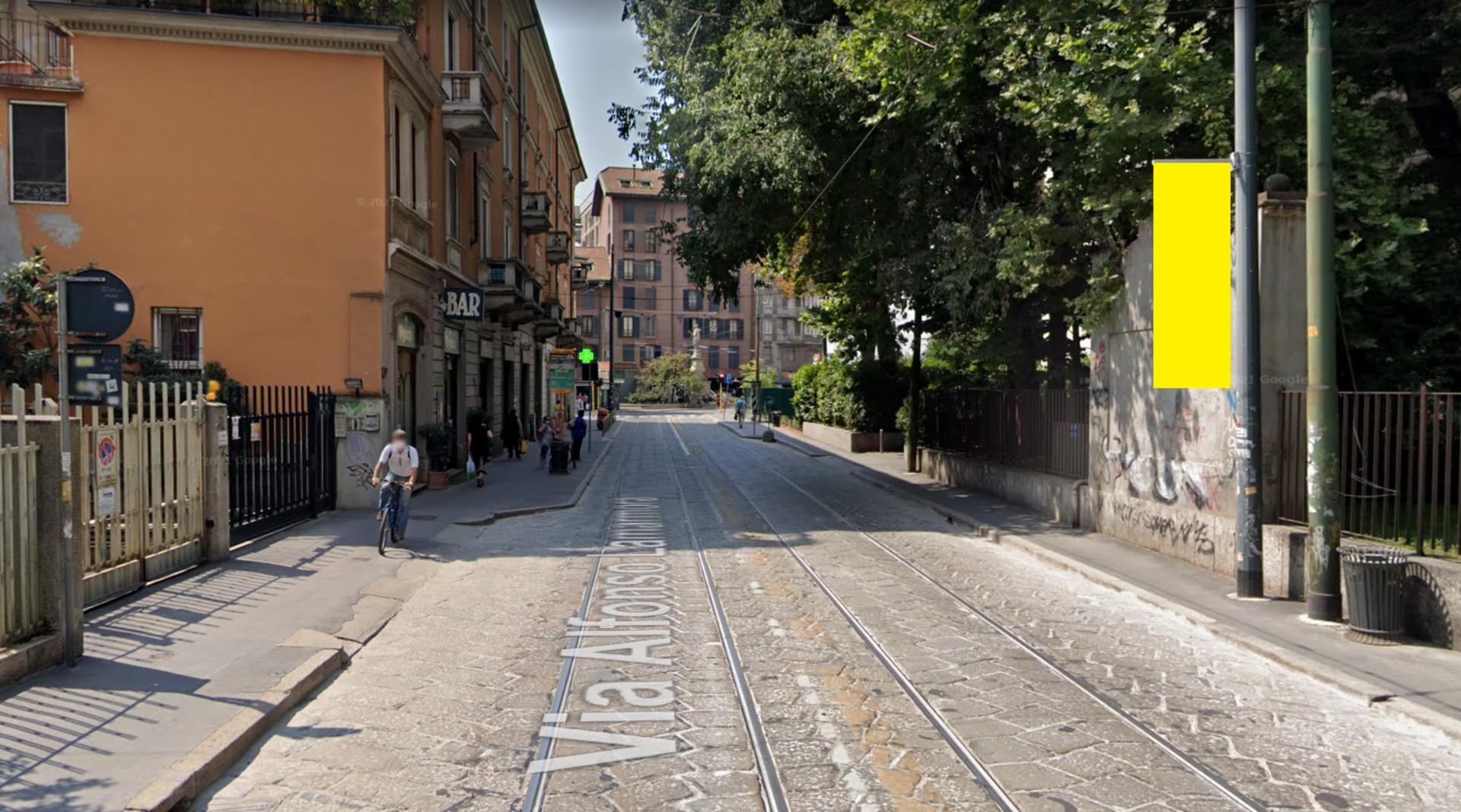 Impianto a VIA ALFONSO LAMARMORA  Milano