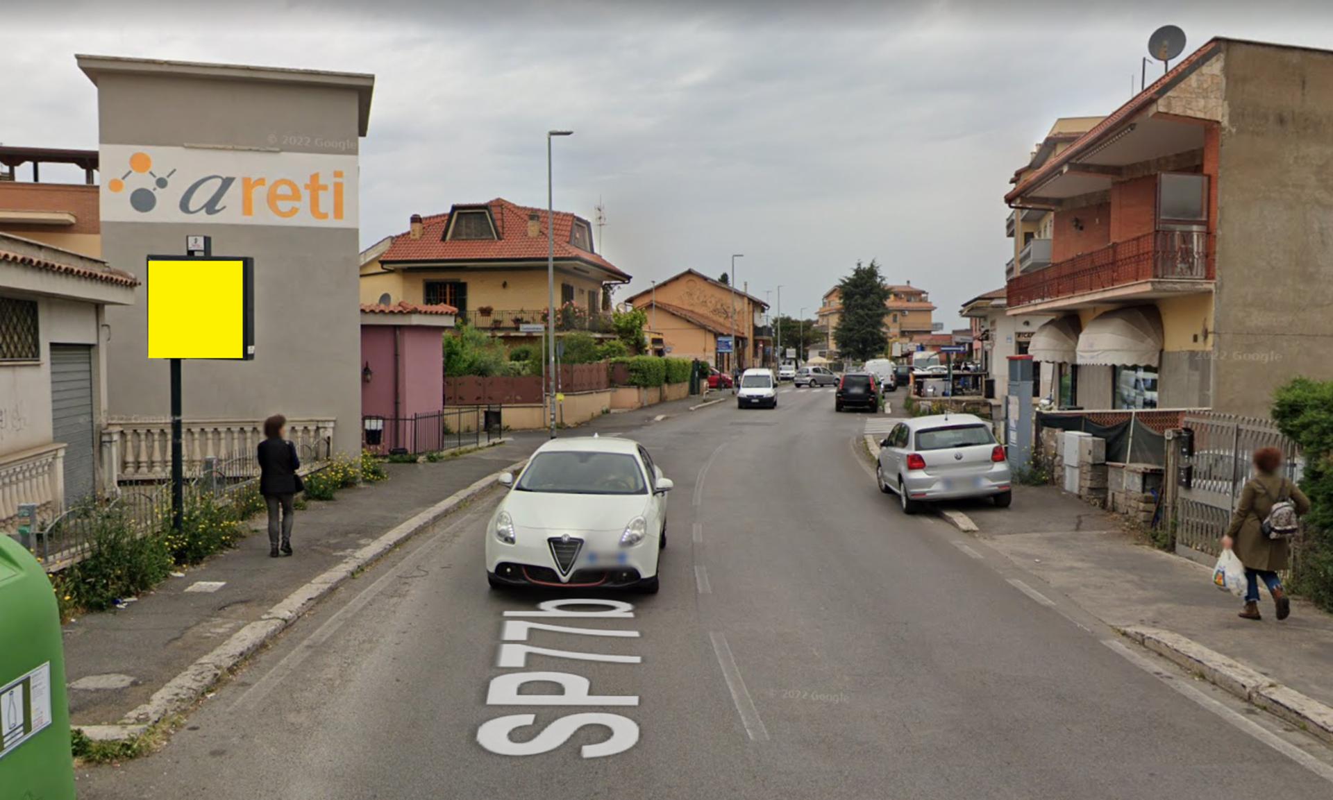 Impianto PALINA a Roma, in zona Costy Bar