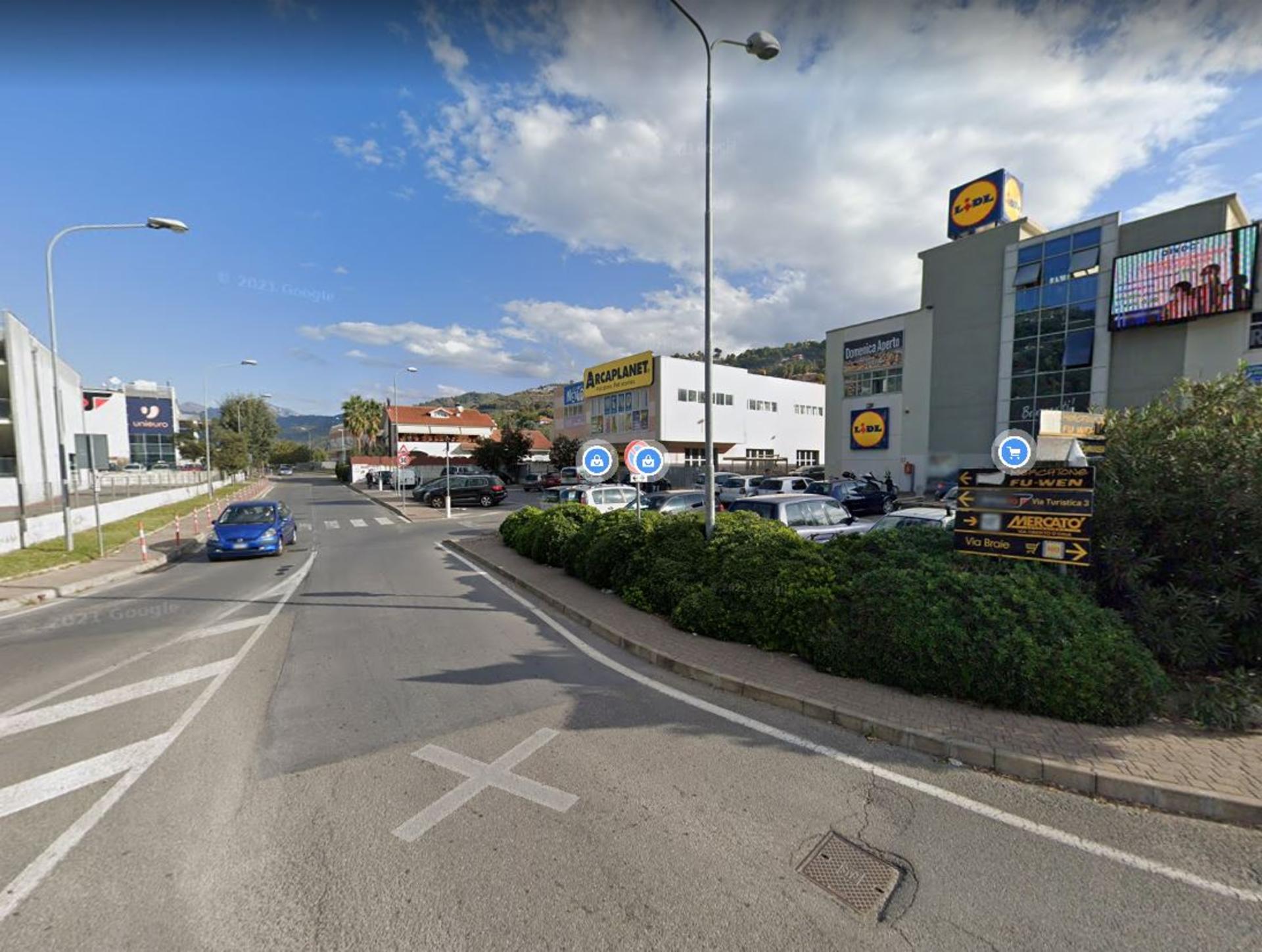 Impianto FRECCE / PREINSEGNE a Camporosso, in zona Siccardi