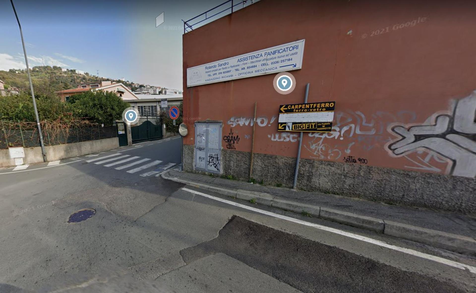 Impianto FRECCE / PREINSEGNE a Savona, in zona Gulliver