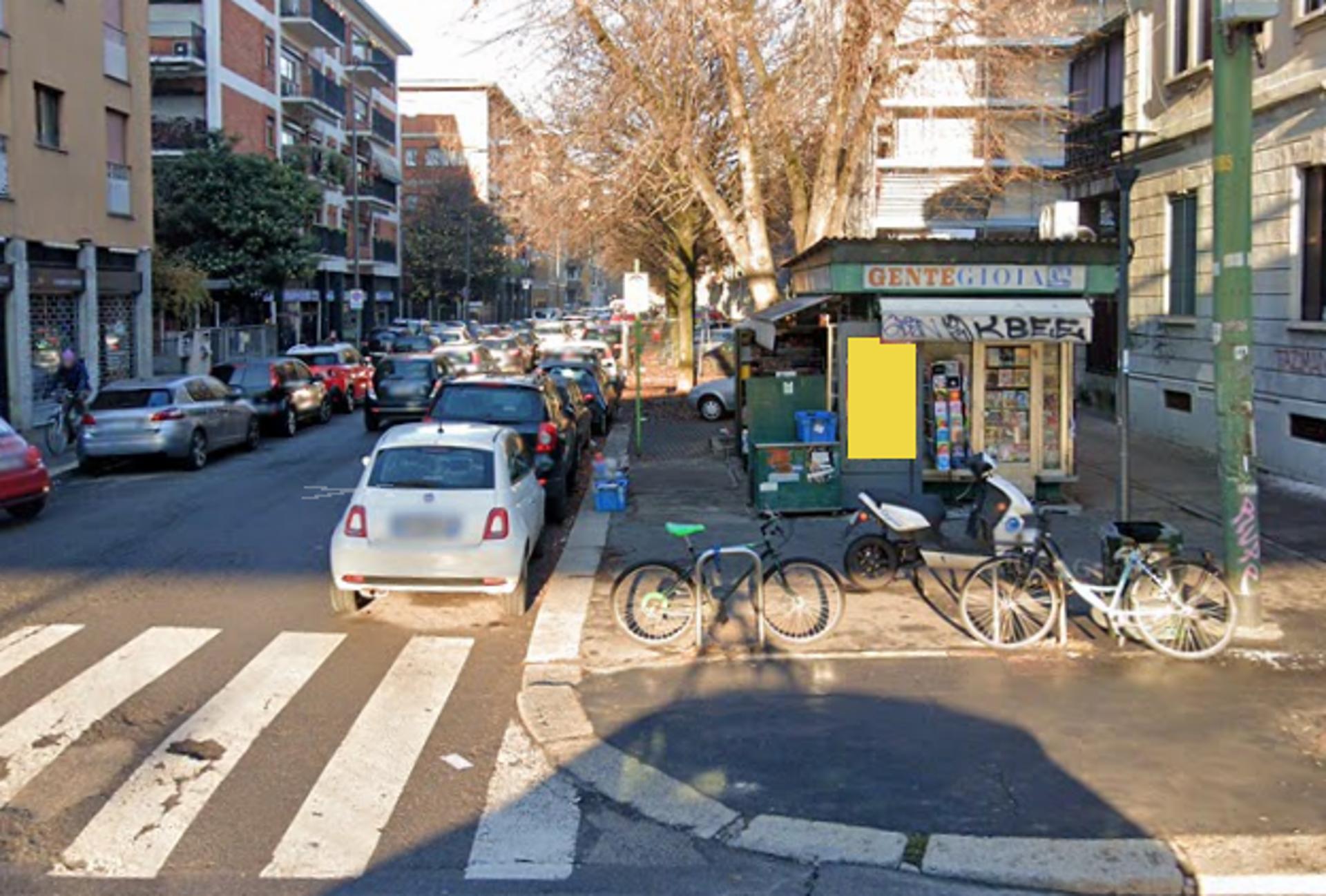 Impianto TOTEM DIGITALE a Milano, in zona Zai Ta Xiong