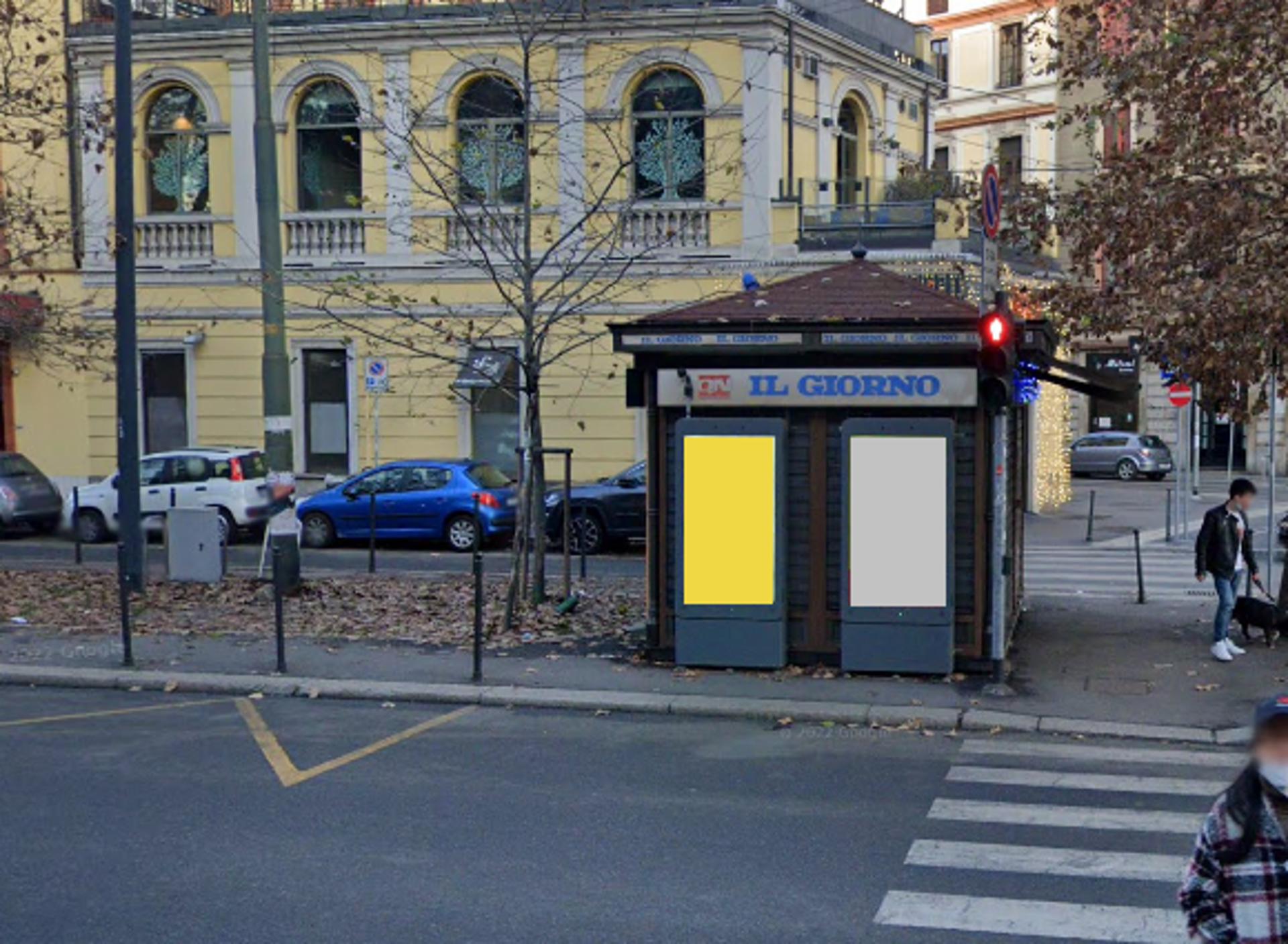 Impianto TOTEM DIGITALE a Milano, in zona Mi Dimsum