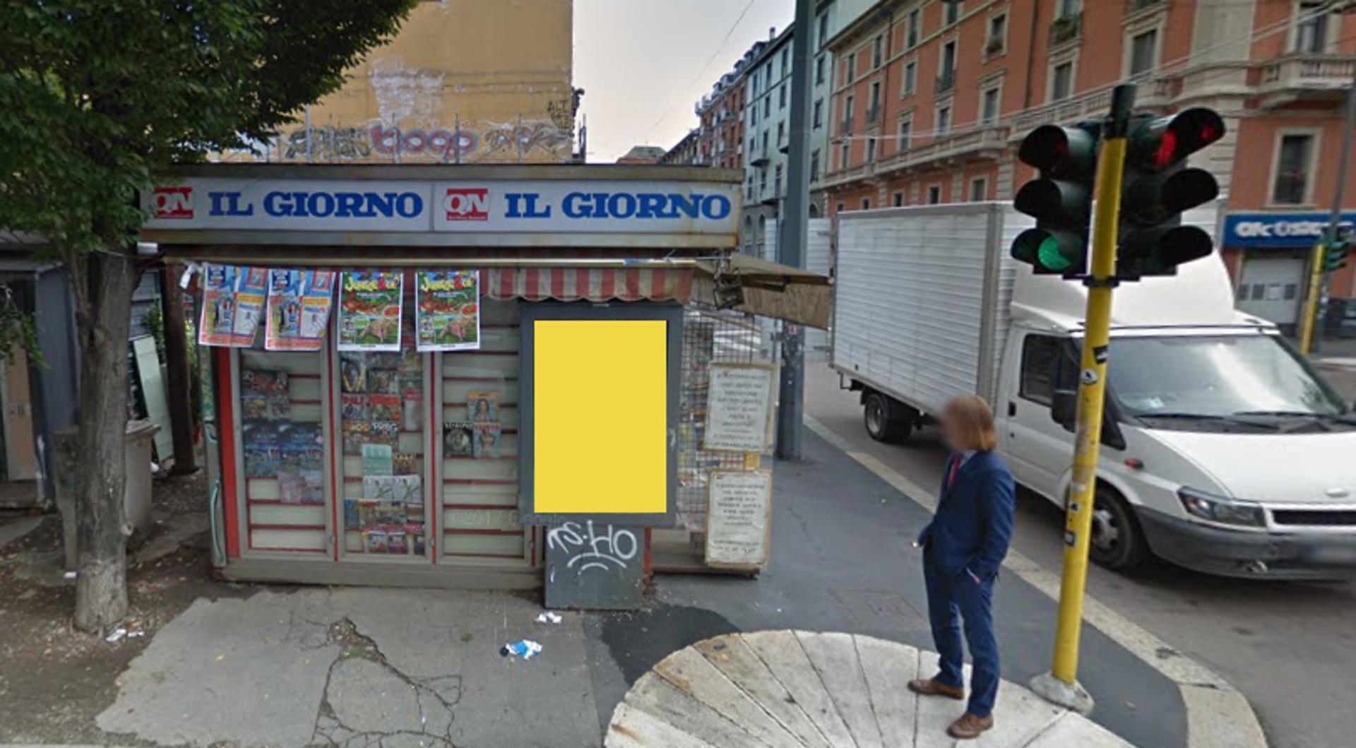 Impianto TOTEM DIGITALE a Milano, in zona Sigma