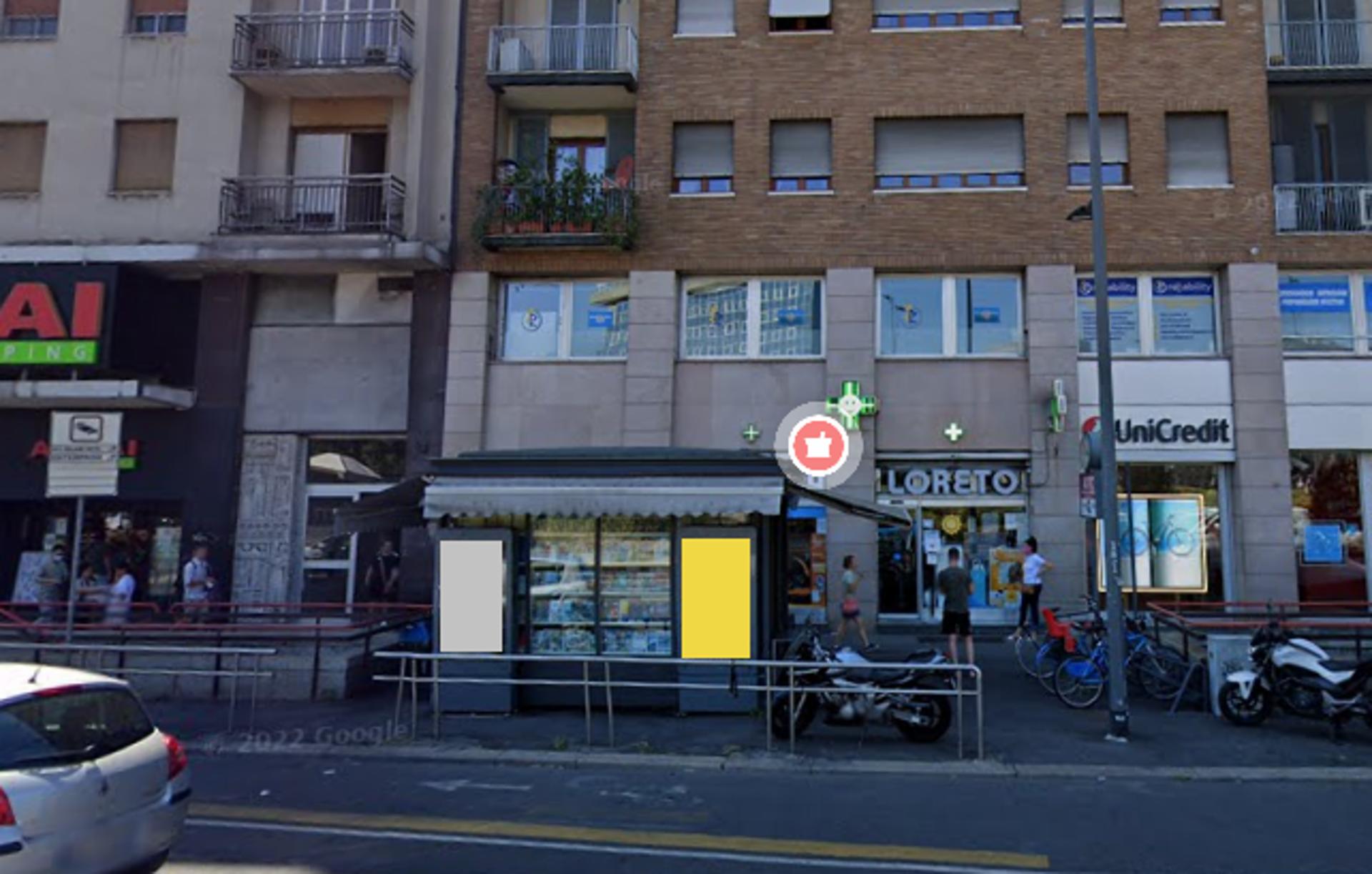 Impianto TOTEM DIGITALE a Milano, in zona Aumai