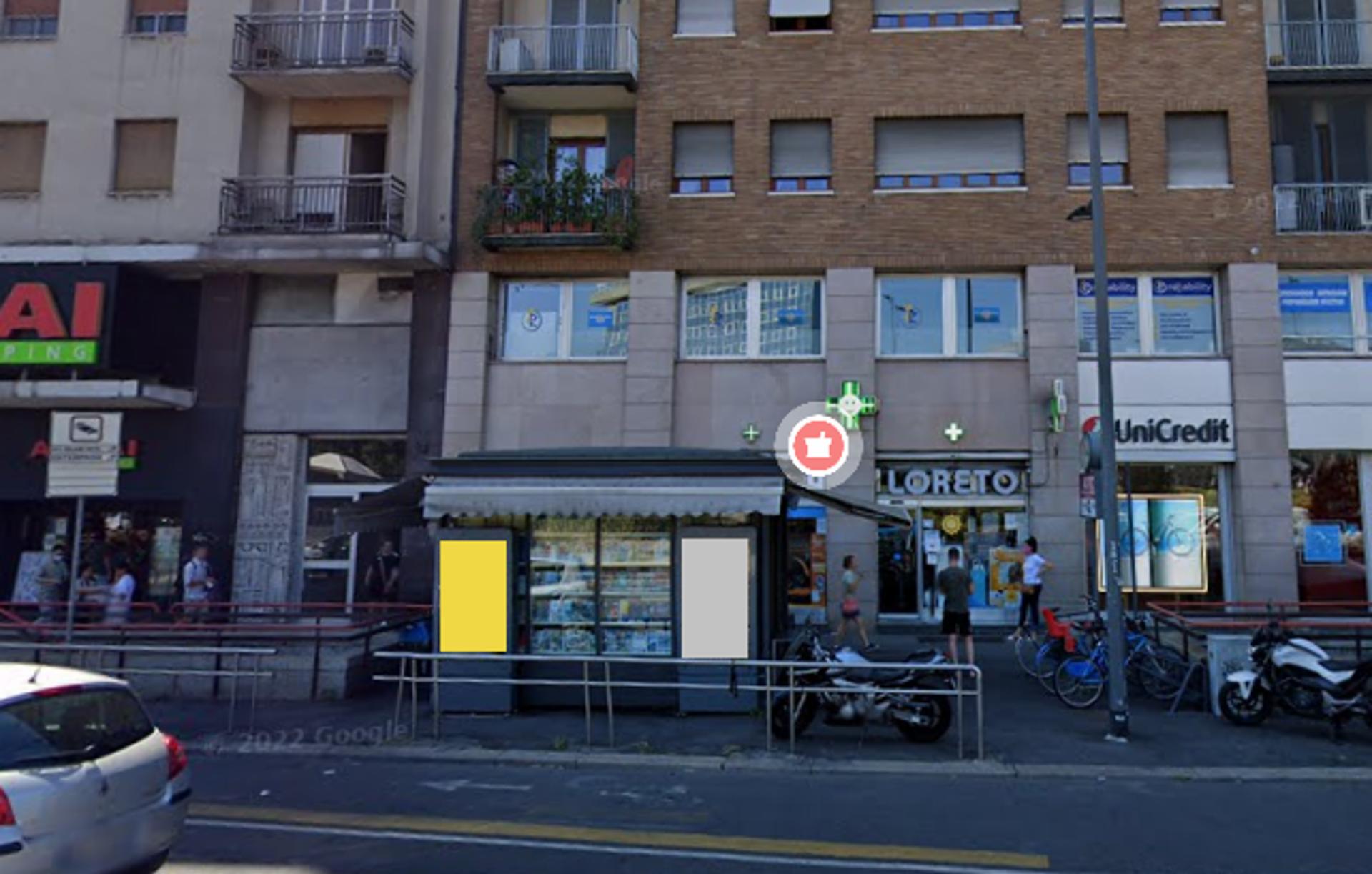 Impianto TOTEM DIGITALE a Milano, in zona Aumai