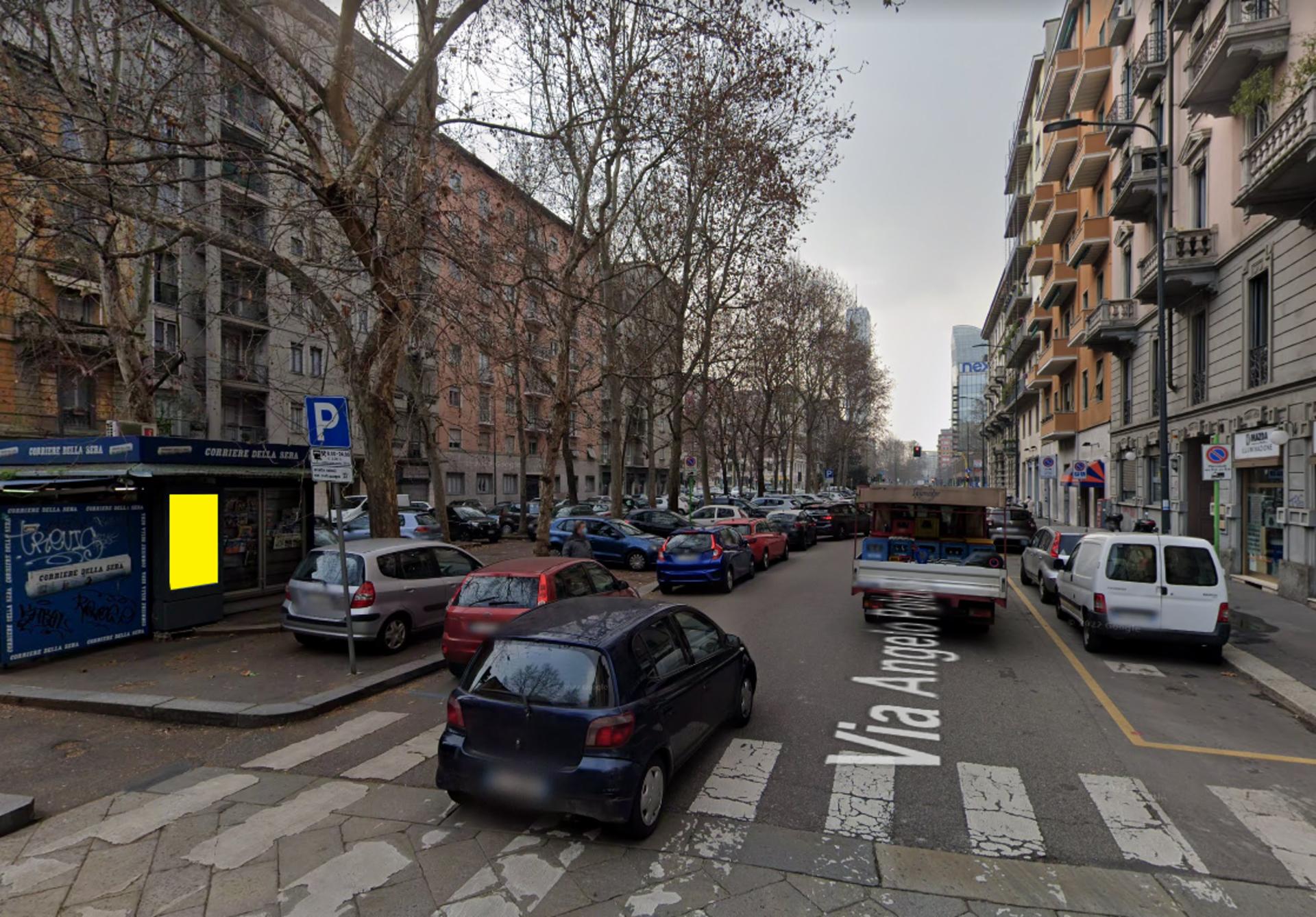 Impianto TOTEM DIGITALE a Milano, in zona Meci