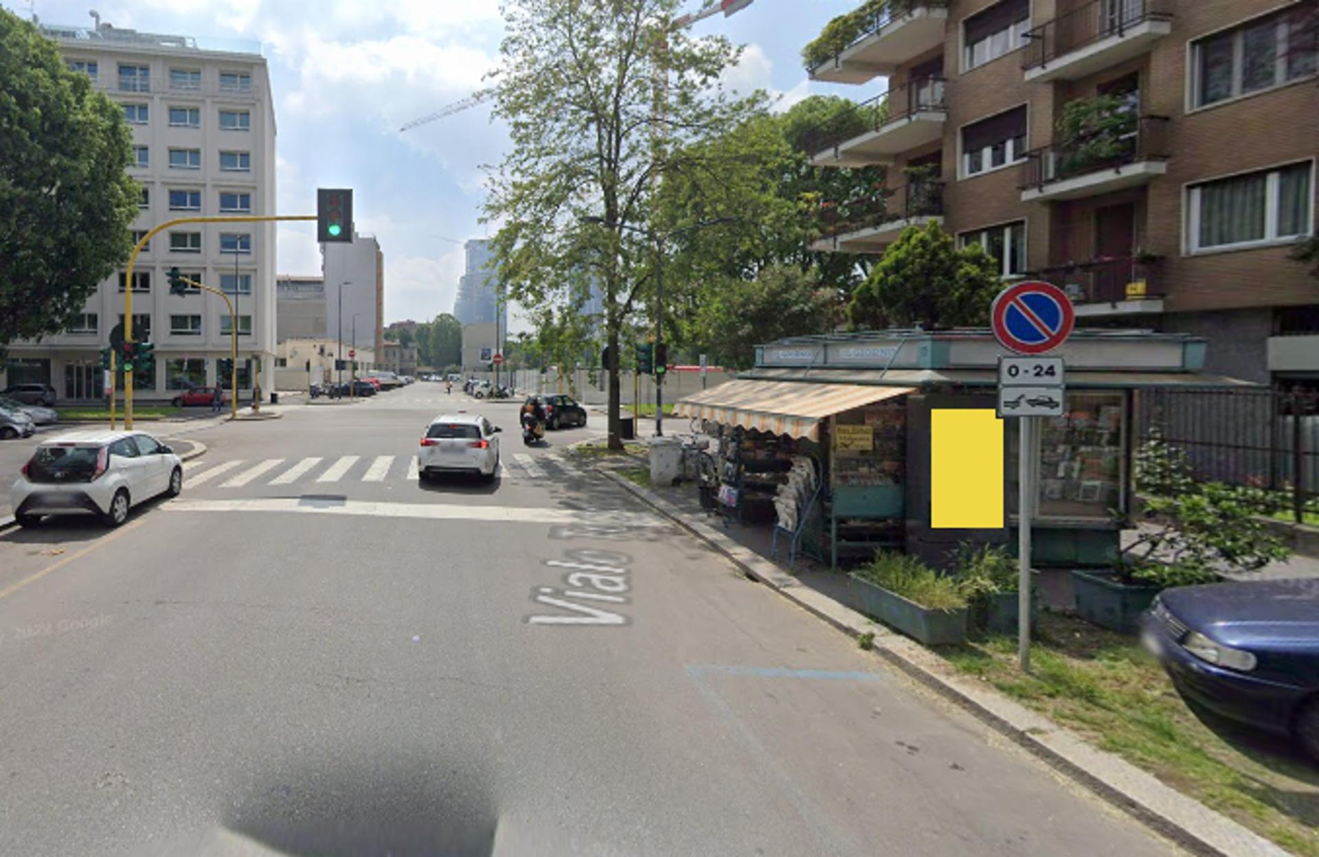Impianto TOTEM DIGITALE a Milano, in zona Amabile