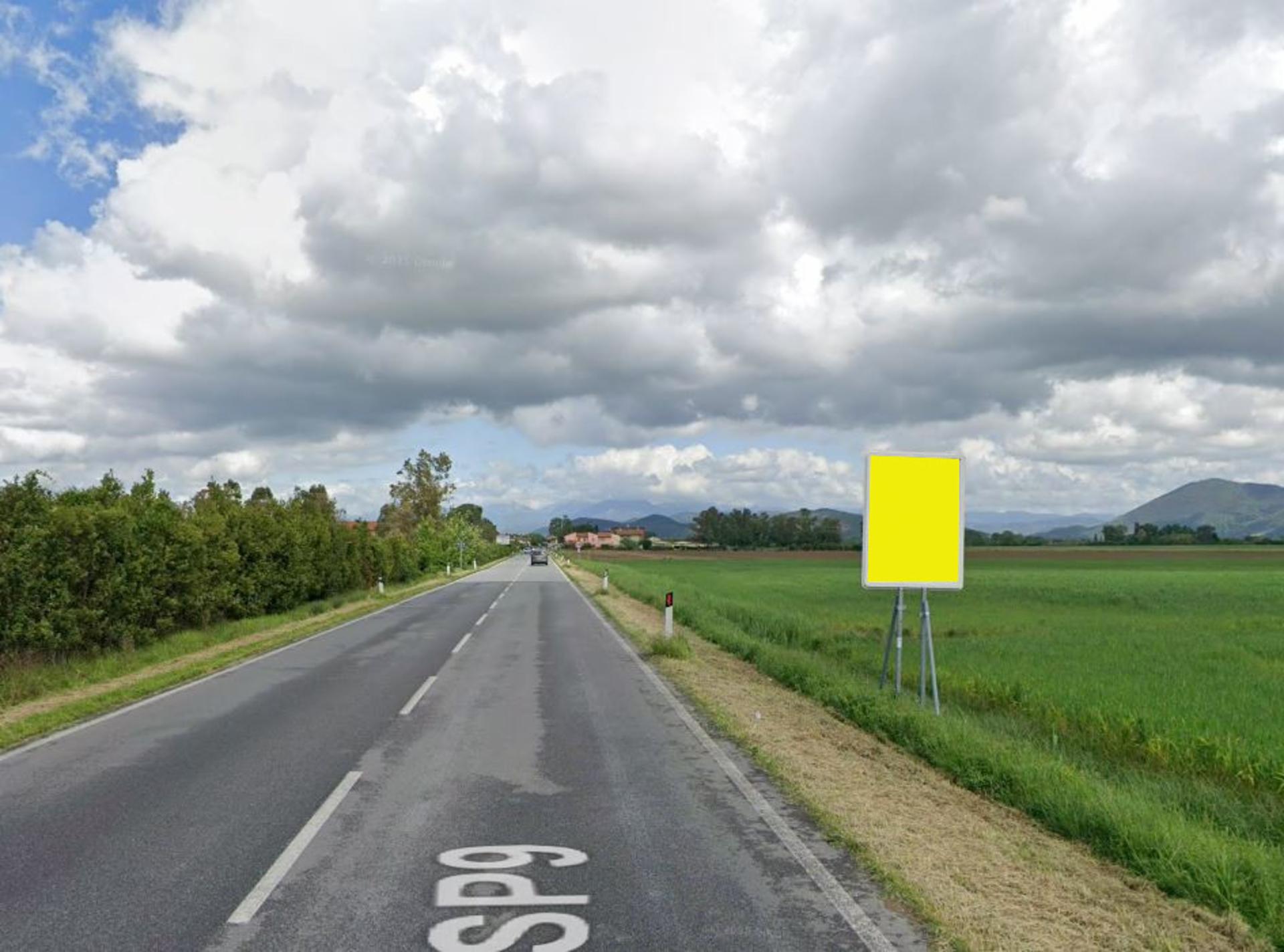 Impianto CARTELLONISTICA a San Giuliano Terme, in zona La Fattoria L’Olmetto