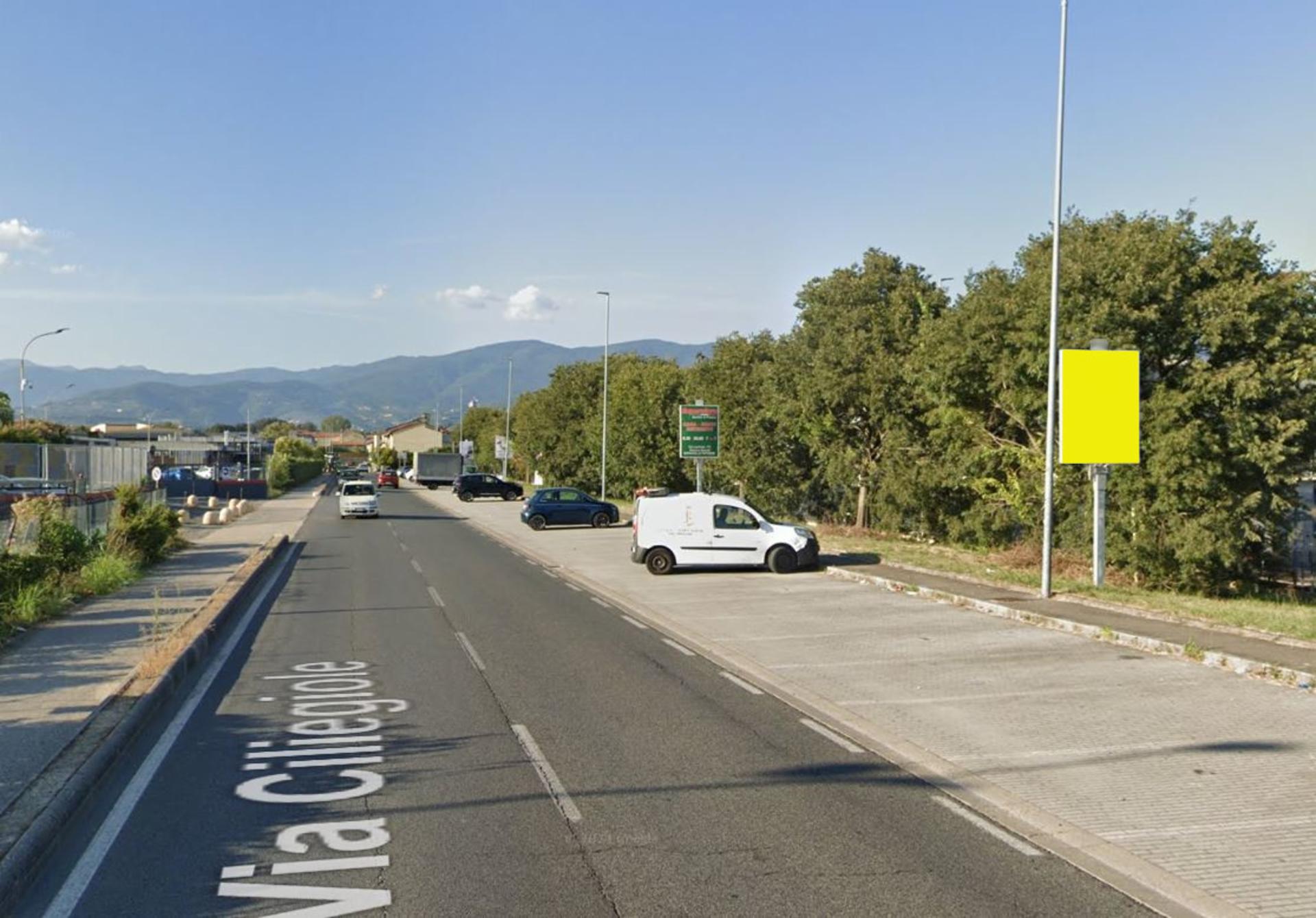 Impianto CARTELLONISTICA a Pistoia, in zona Biblioteca San Giorgio