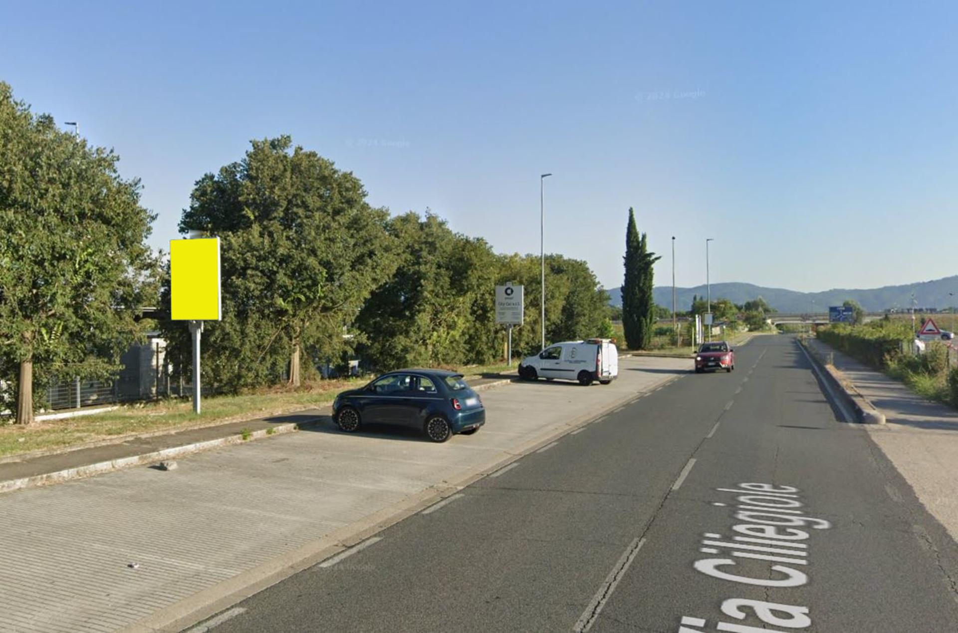 Impianto CARTELLONISTICA a Pistoia, in zona Biblioteca San Giorgio