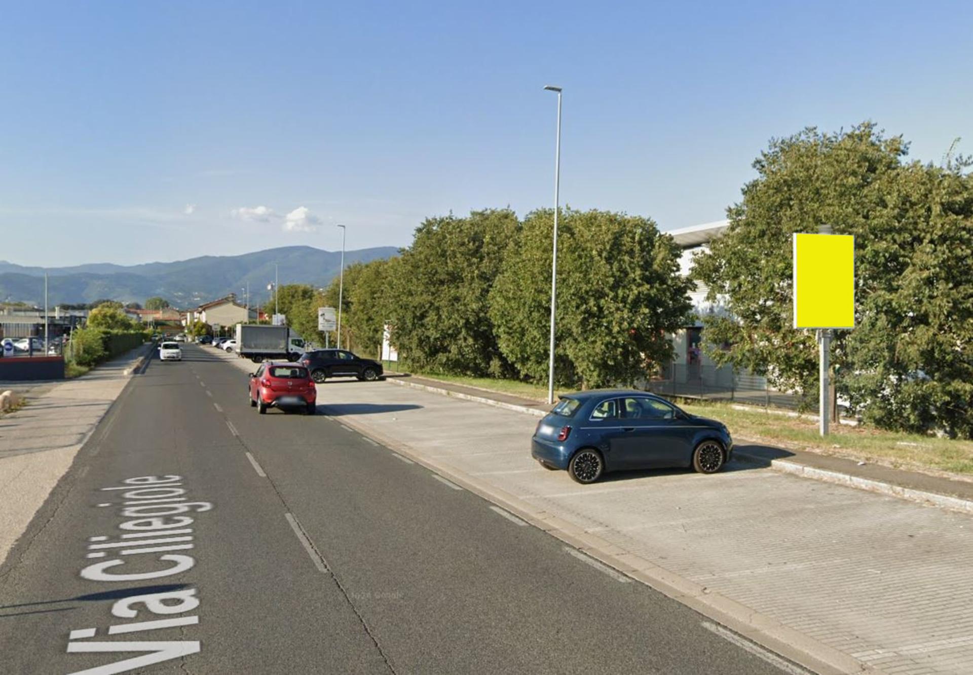 Impianto CARTELLONISTICA a Pistoia, in zona Biblioteca San Giorgio