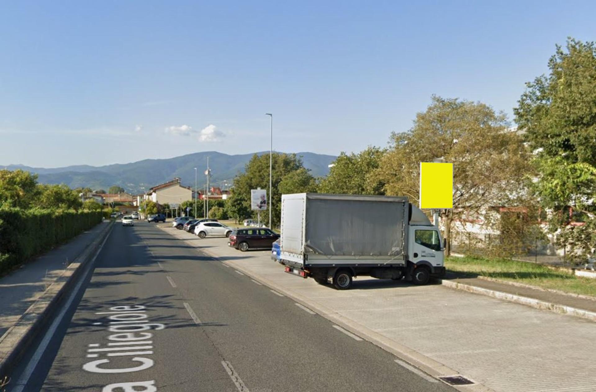 Impianto CARTELLONISTICA a Pistoia, in zona Biblioteca San Giorgio