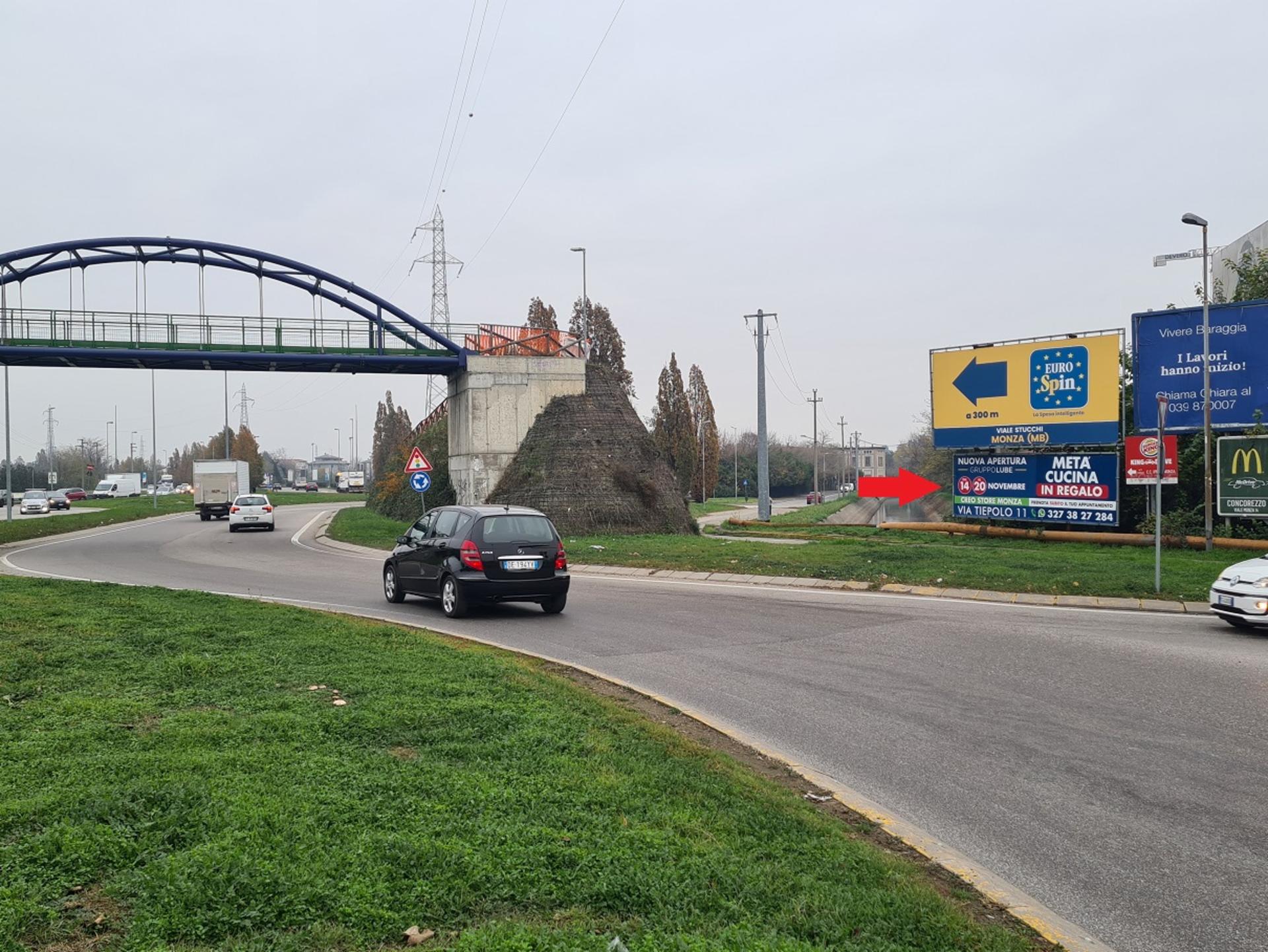 Impianto a VIA DELL'INDUSTRIA ROTATORIA VIA DELLA VITTORIA  Brugherio
