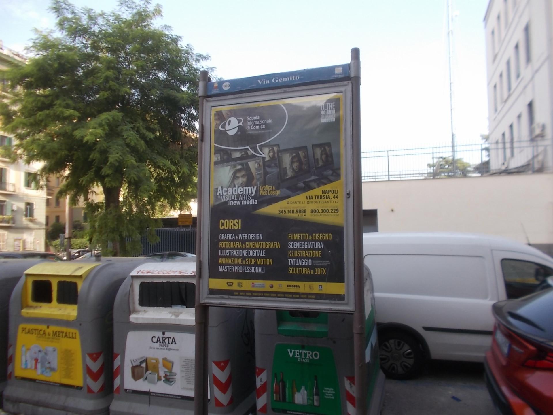 Impianto STENDARDO a Napoli, in zona Dino Galiano