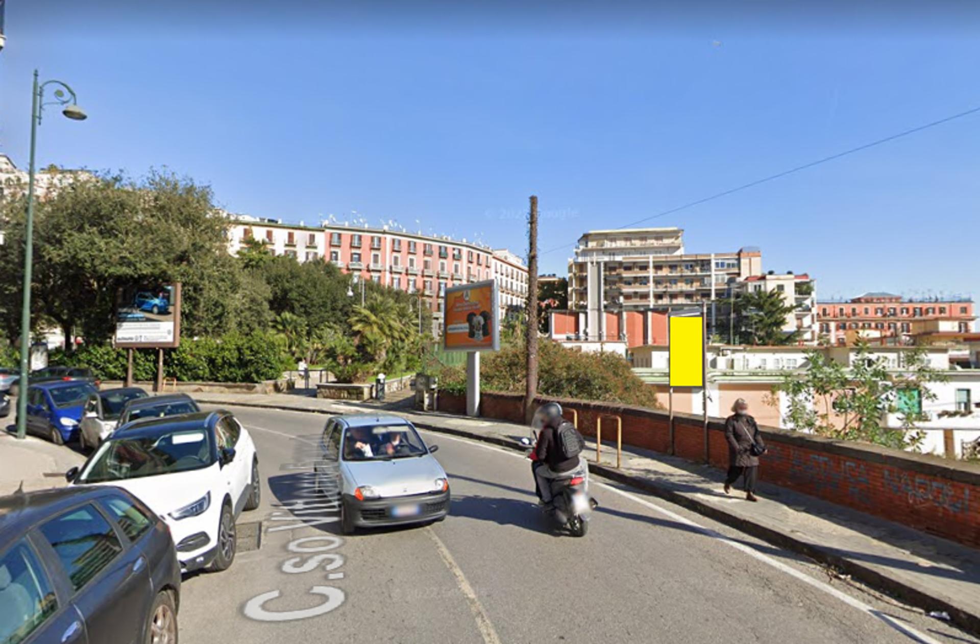 Impianto STENDARDO a Napoli, in zona Cafè Guapa