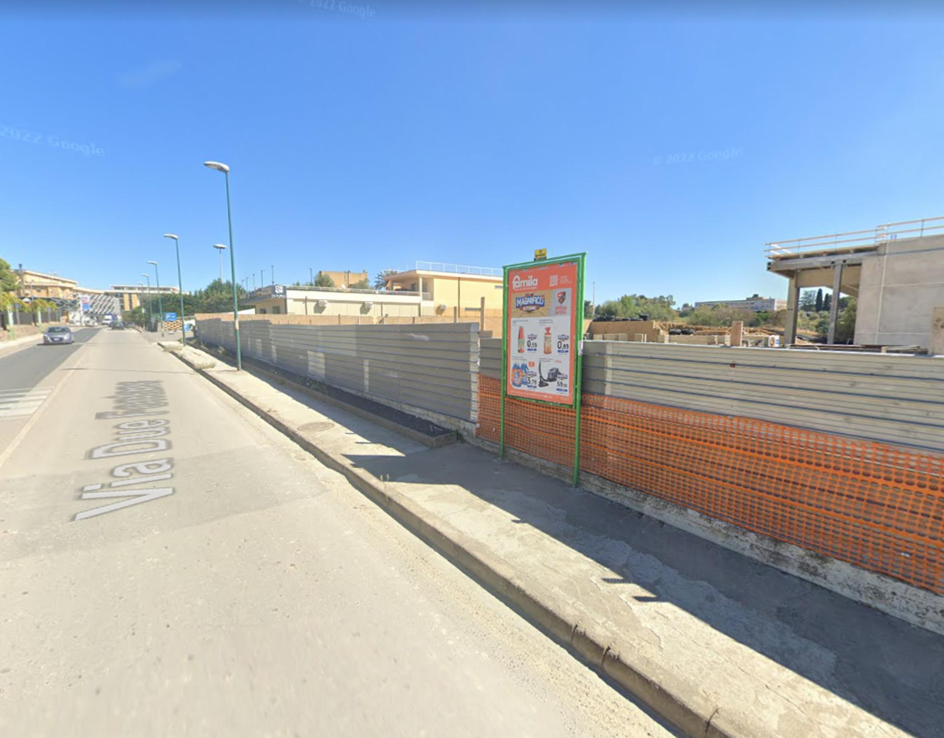 Impianto STENDARDO a Caltanissetta, in zona Lidl