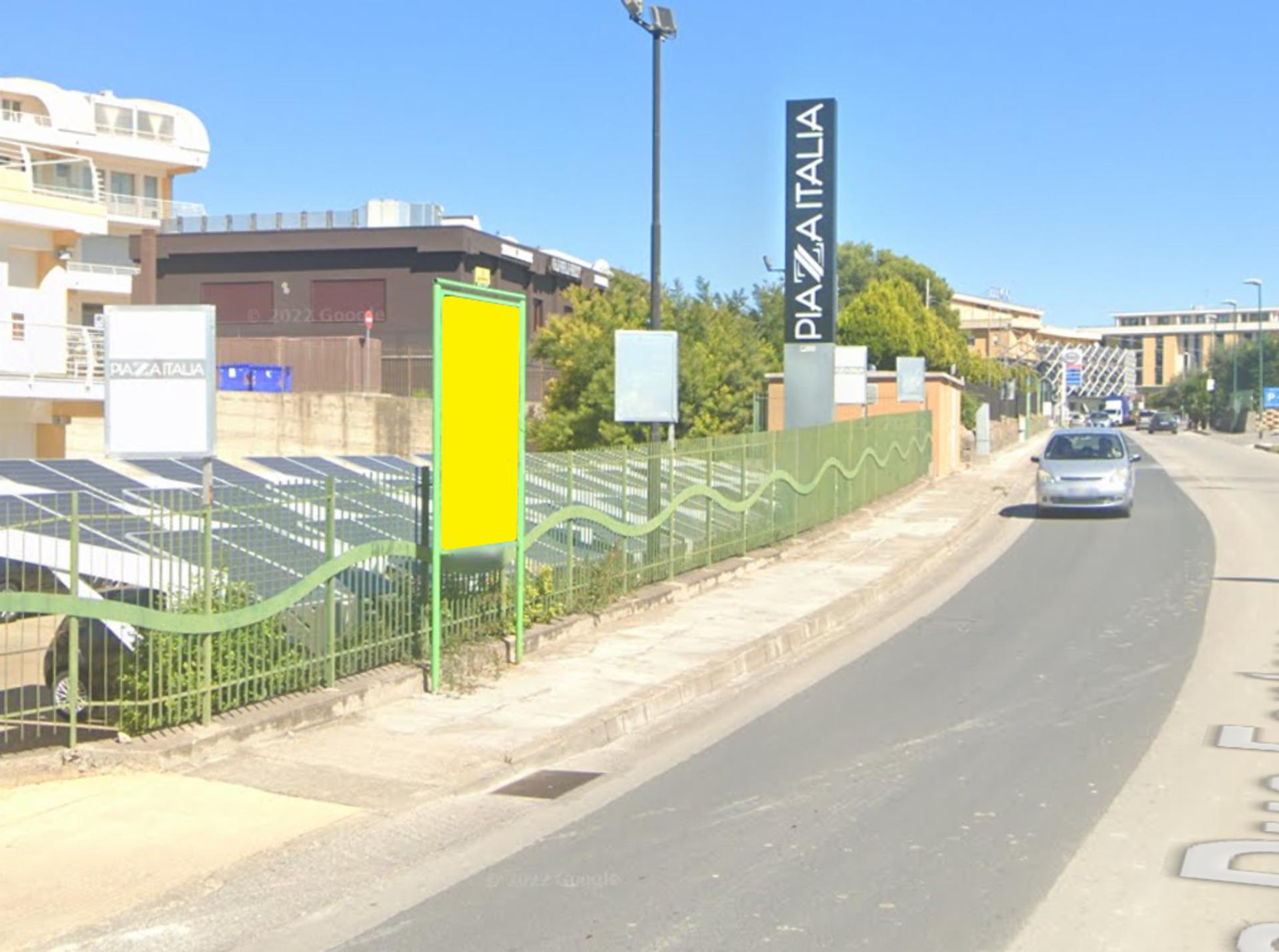Impianto STENDARDO a Caltanissetta, in zona Lidl