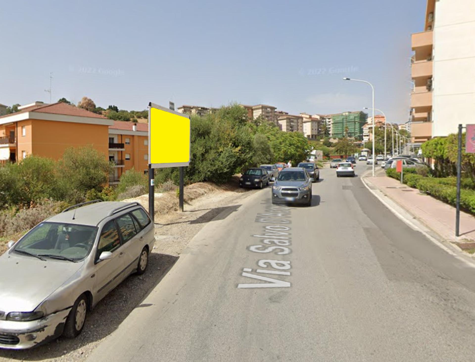 Impianto CARTELLONISTICA a Caltanissetta, in zona Parco urbano Rosario Assunto