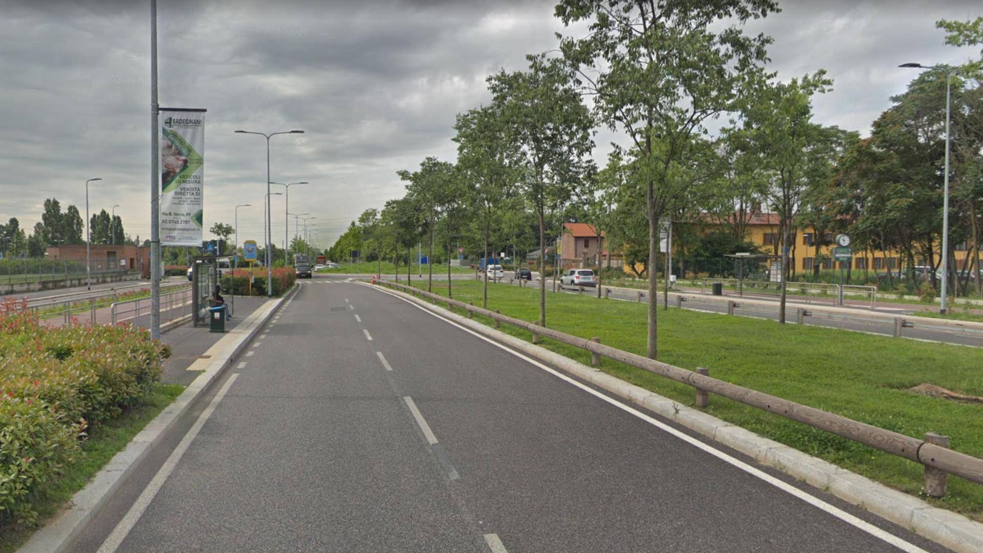 Impianto VERTICAL BANNER a Milano, in zona Istituto Europeo di Oncologia