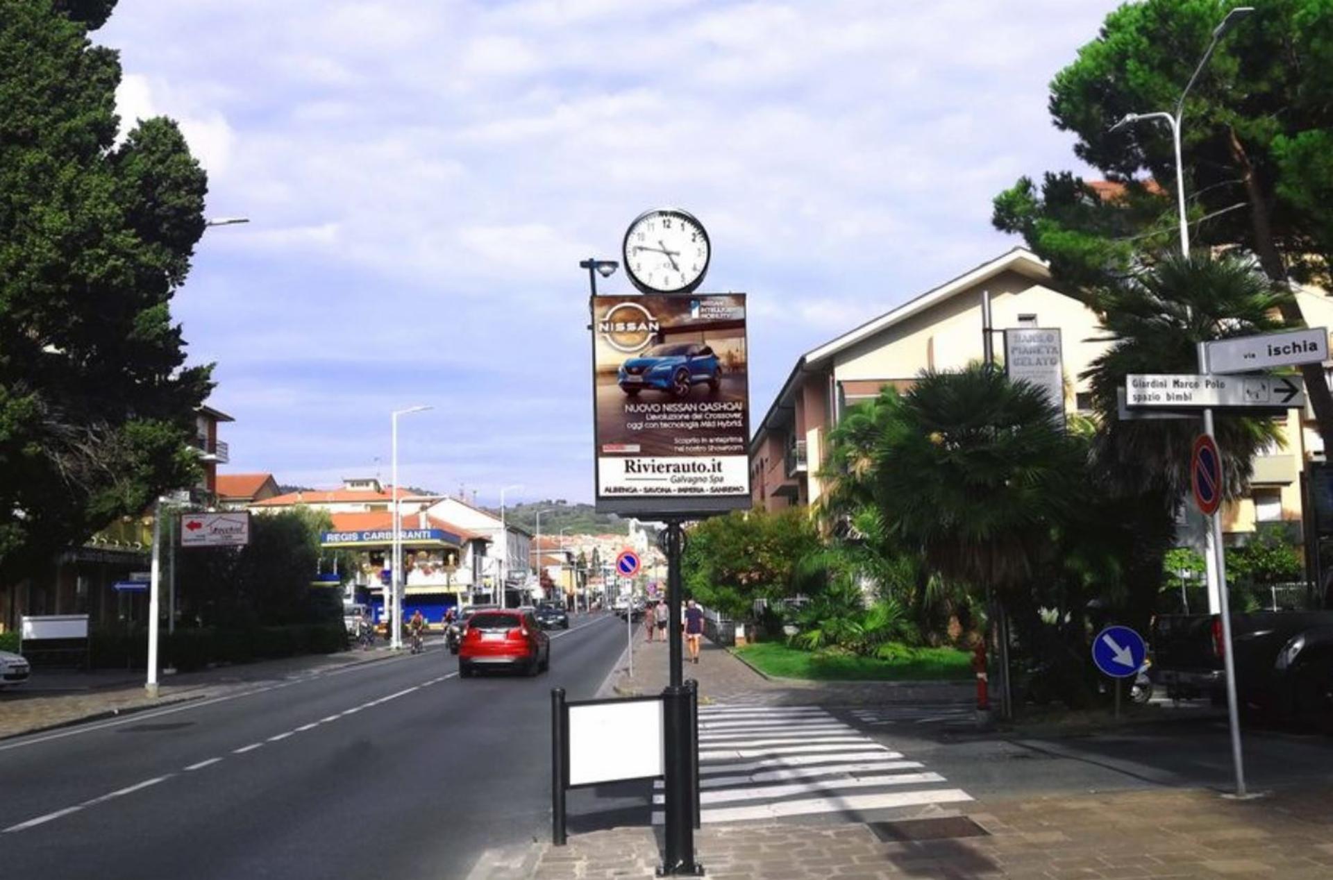 Impianto a VIA AURELIA ANGOLO VIA ISCHIA 2 San Bartolomeo al Mare