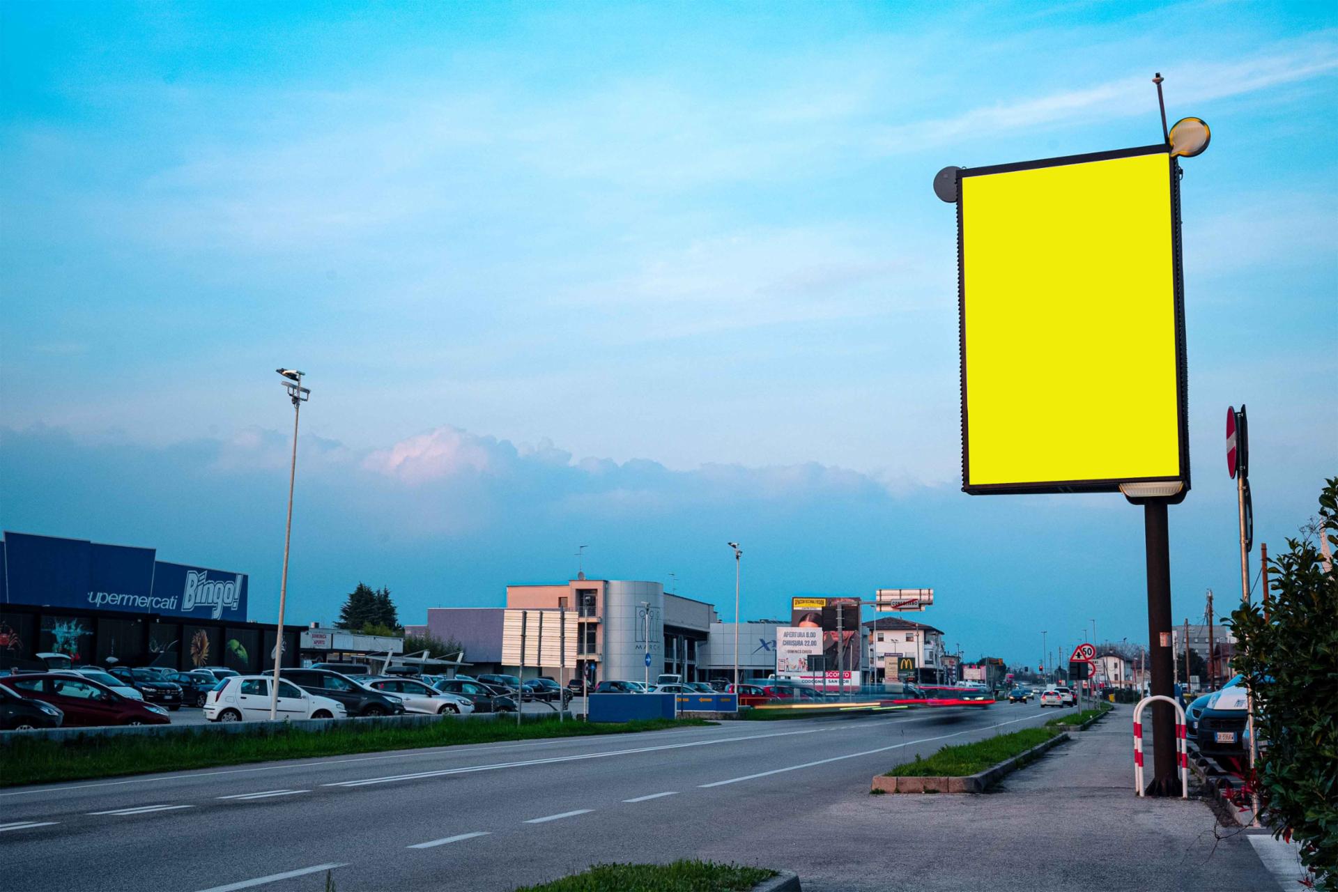 Impianto DISPLAY / LED a San Vendemiano, in zona Mamilla