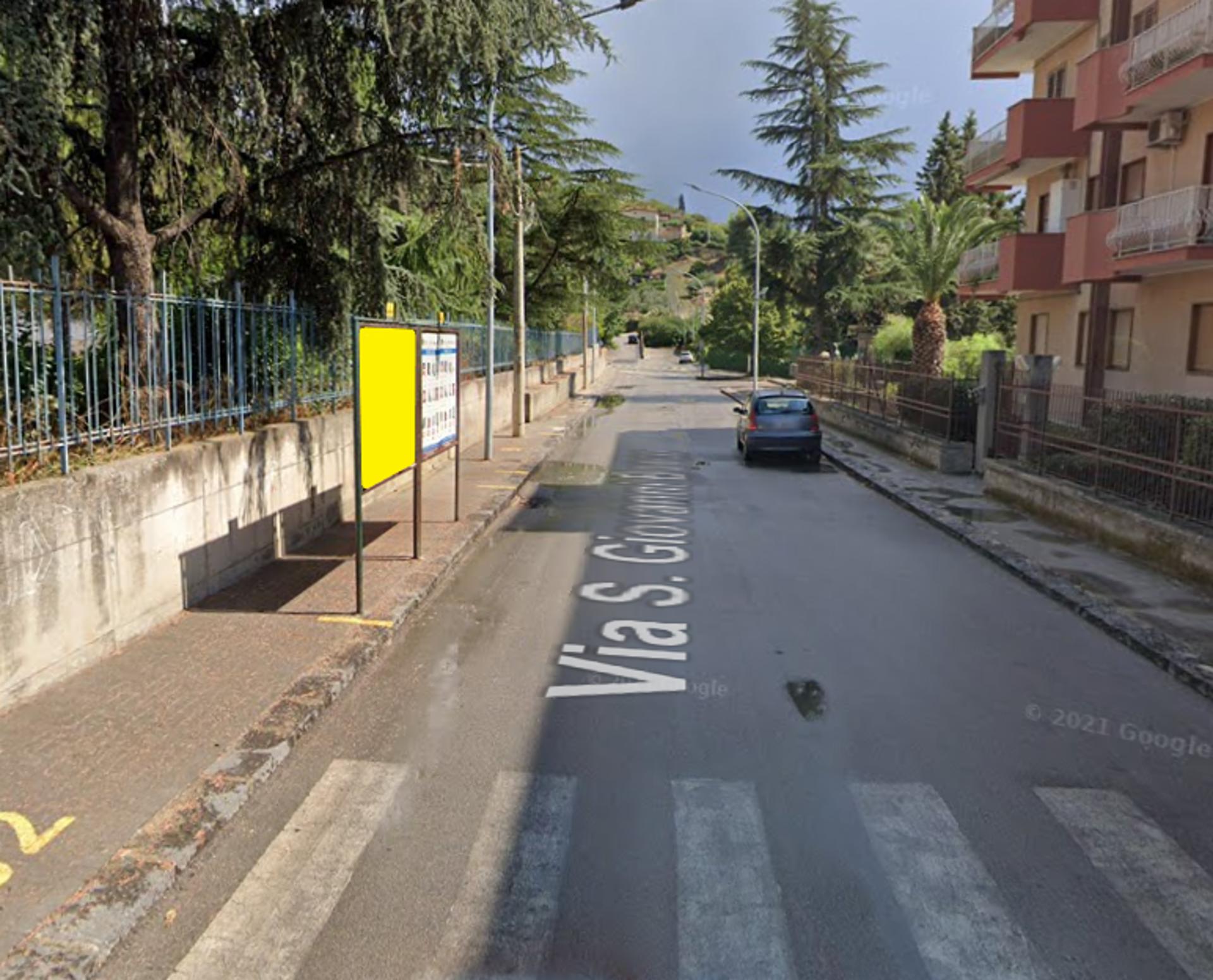 Impianto STENDARDO a Serradifalco, in zona Istituto comprensivo Filippo Puglisi