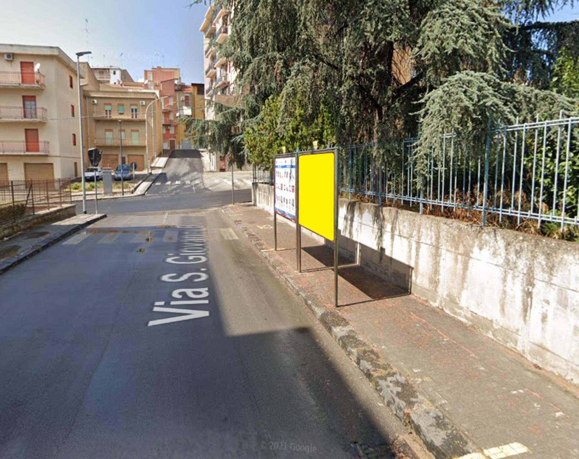 Impianto STENDARDO a Serradifalco, in zona Istituto comprensivo Filippo Puglisi