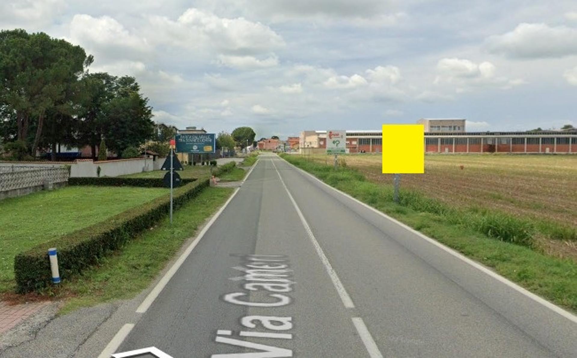 Impianto CARTELLONISTICA a Novara, in zona Chiesa parrocchiale di San Maiolo