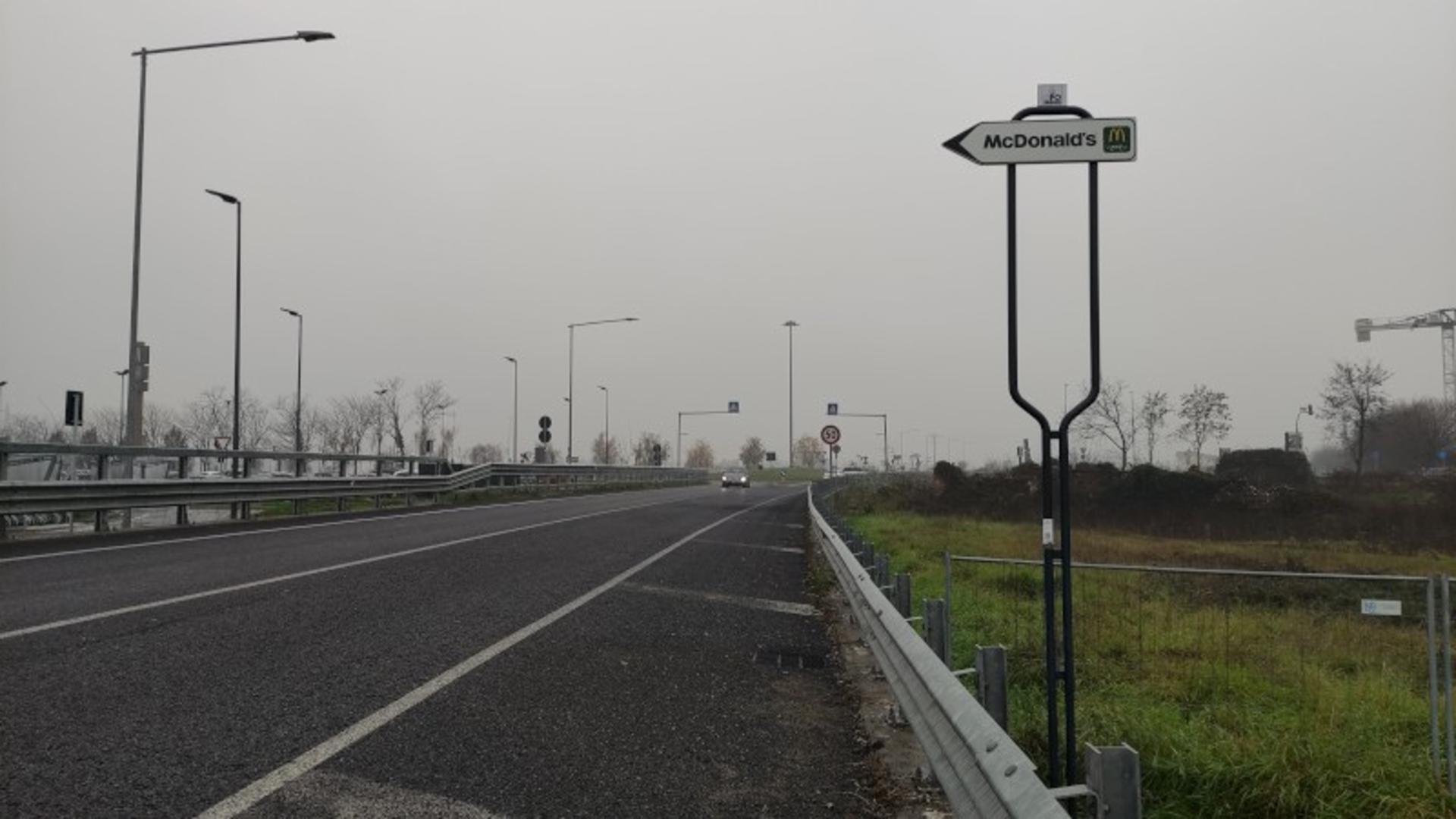 Impianto a EX S.S. 498 Var1 Km. 3+329/dx  Romano di Lombardia