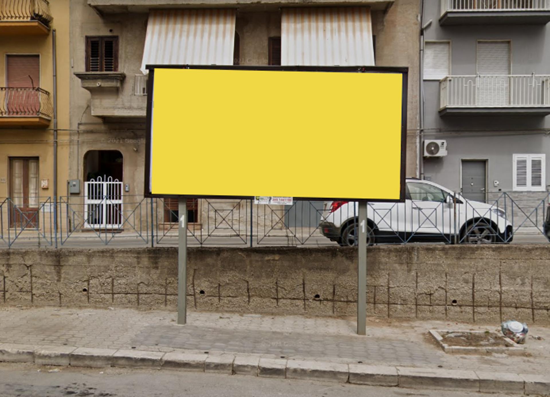 Impianto POSTER a Niscemi, in zona Euronics Point