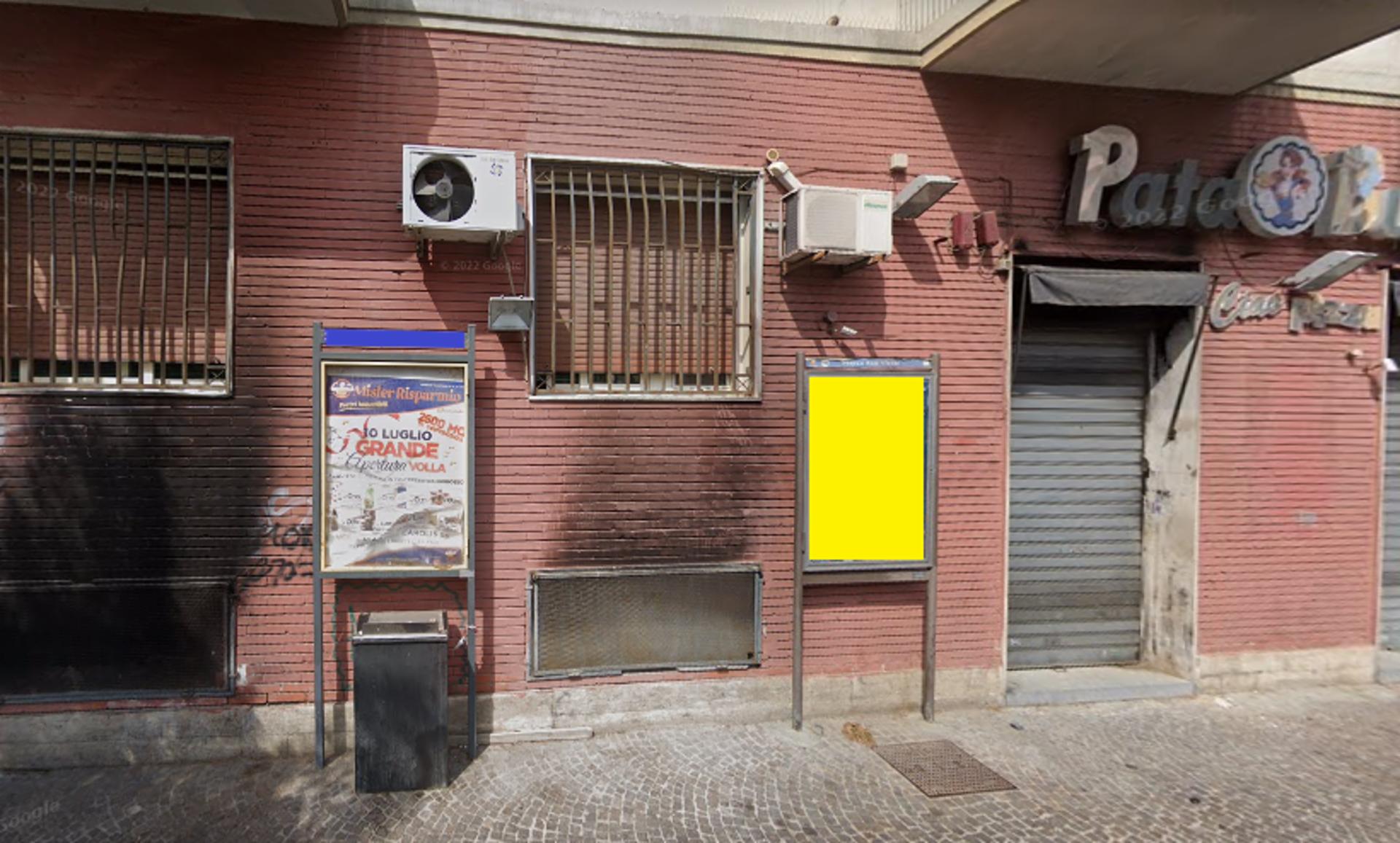 Impianto STENDARDO a Napoli, in zona Veronique
