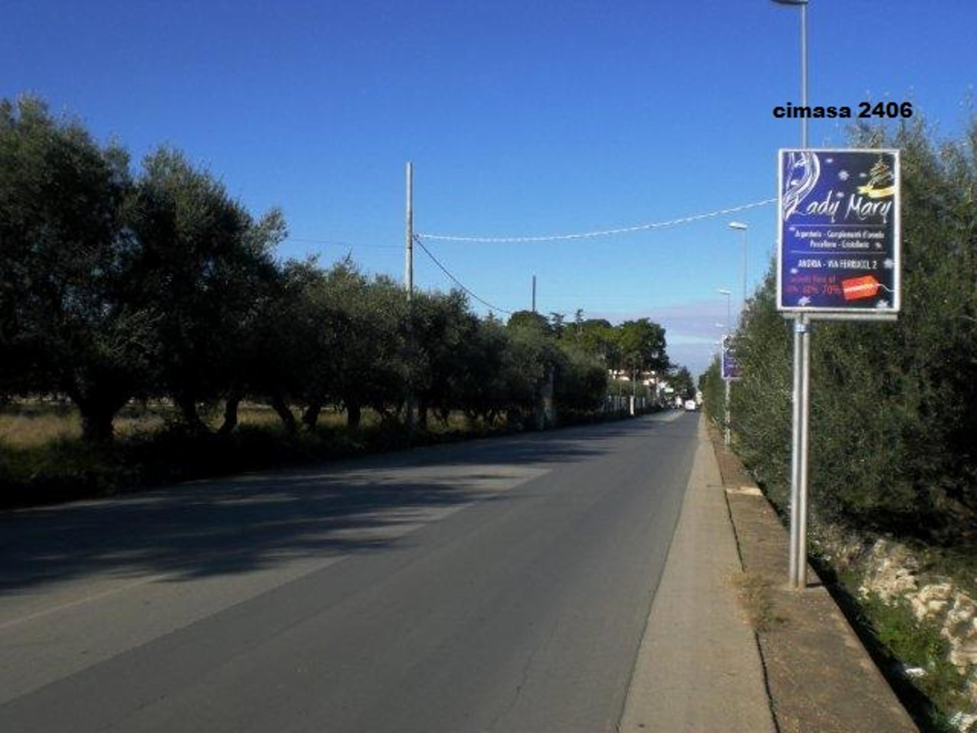Impianto PALINA a Andria, in zona scuola superiore R. Lotti - Umberto I